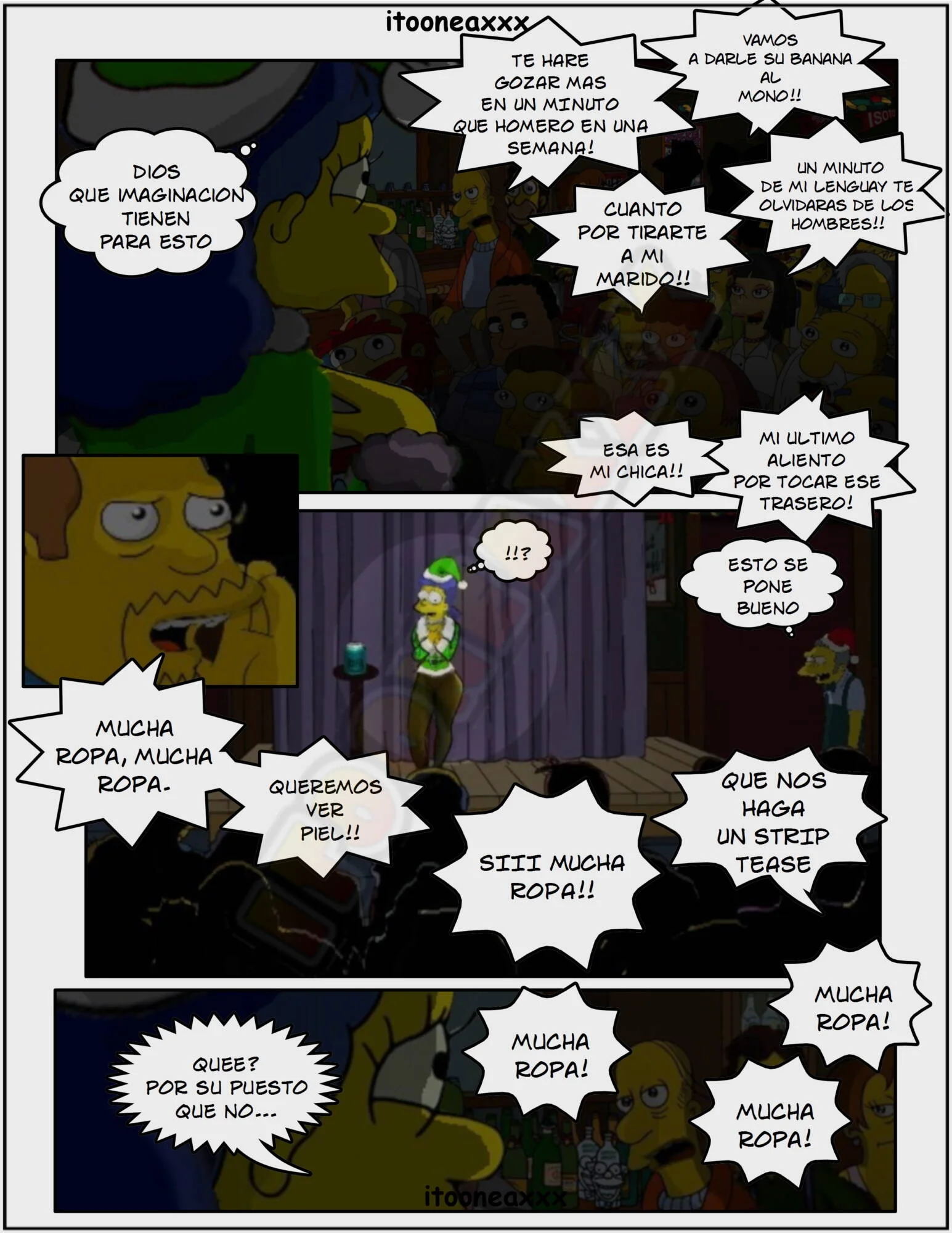 The Simpsons Porn Comics Series - 5.2 [Spanish] Sexy Christmas 2 - Page 13