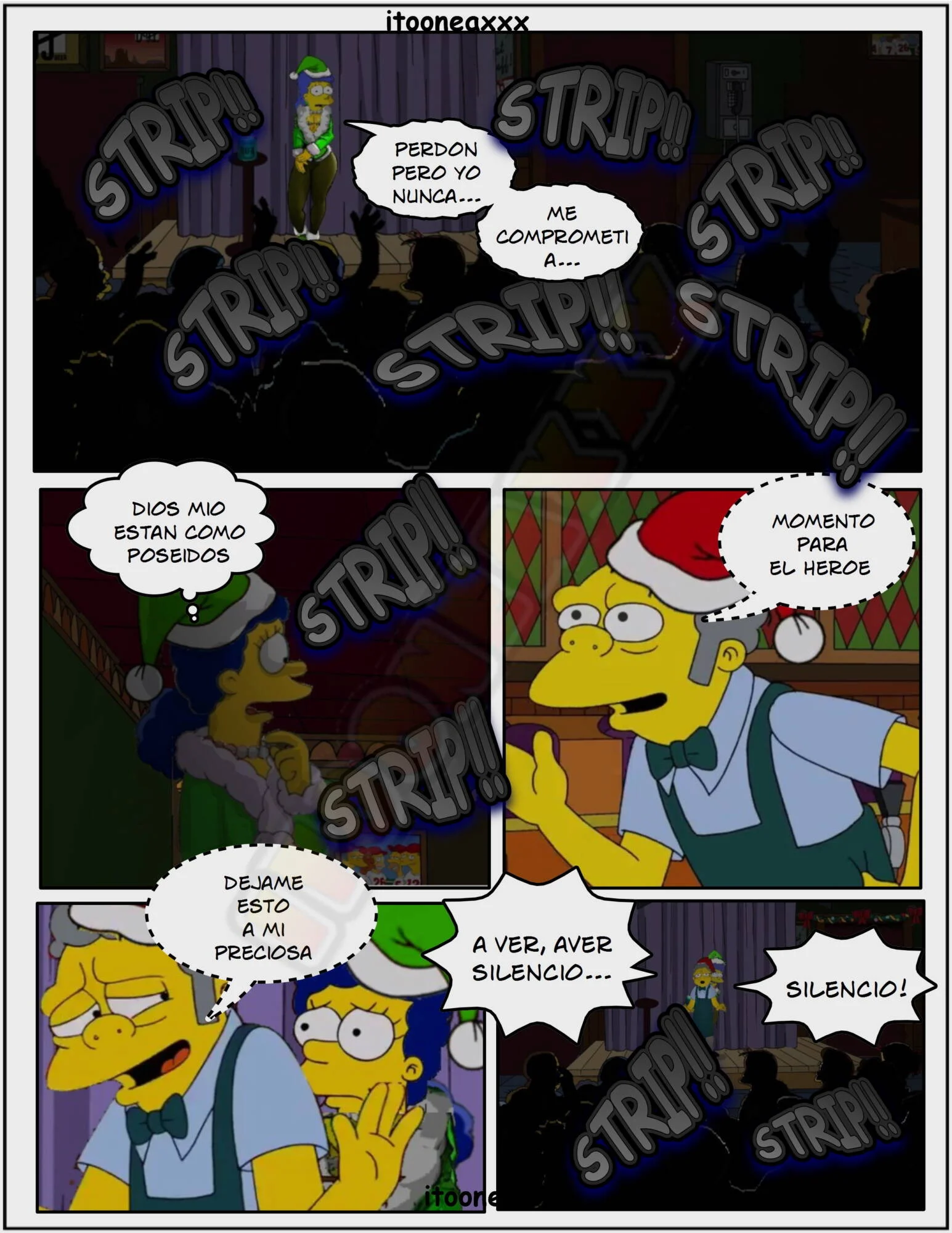 The Simpsons Porn Comics Series - 5.2 [Spanish] Sexy Christmas 2 - Page 14