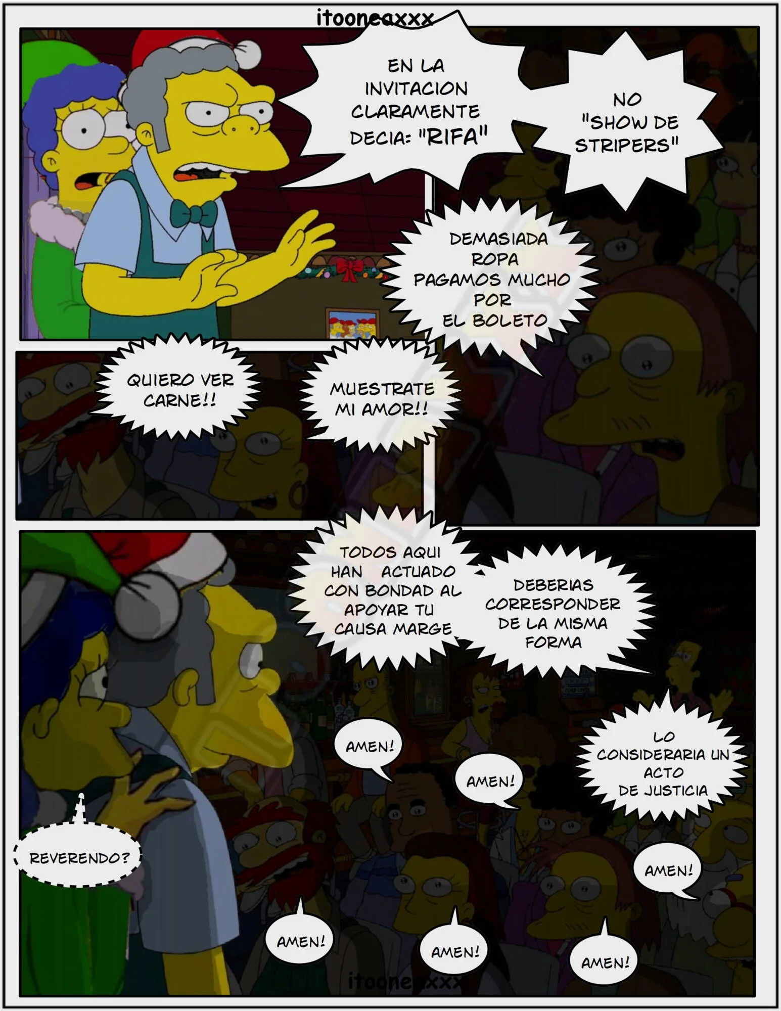 The Simpsons Porn Comics Series - 5.2 [Spanish] Sexy Christmas 2 - Page 15