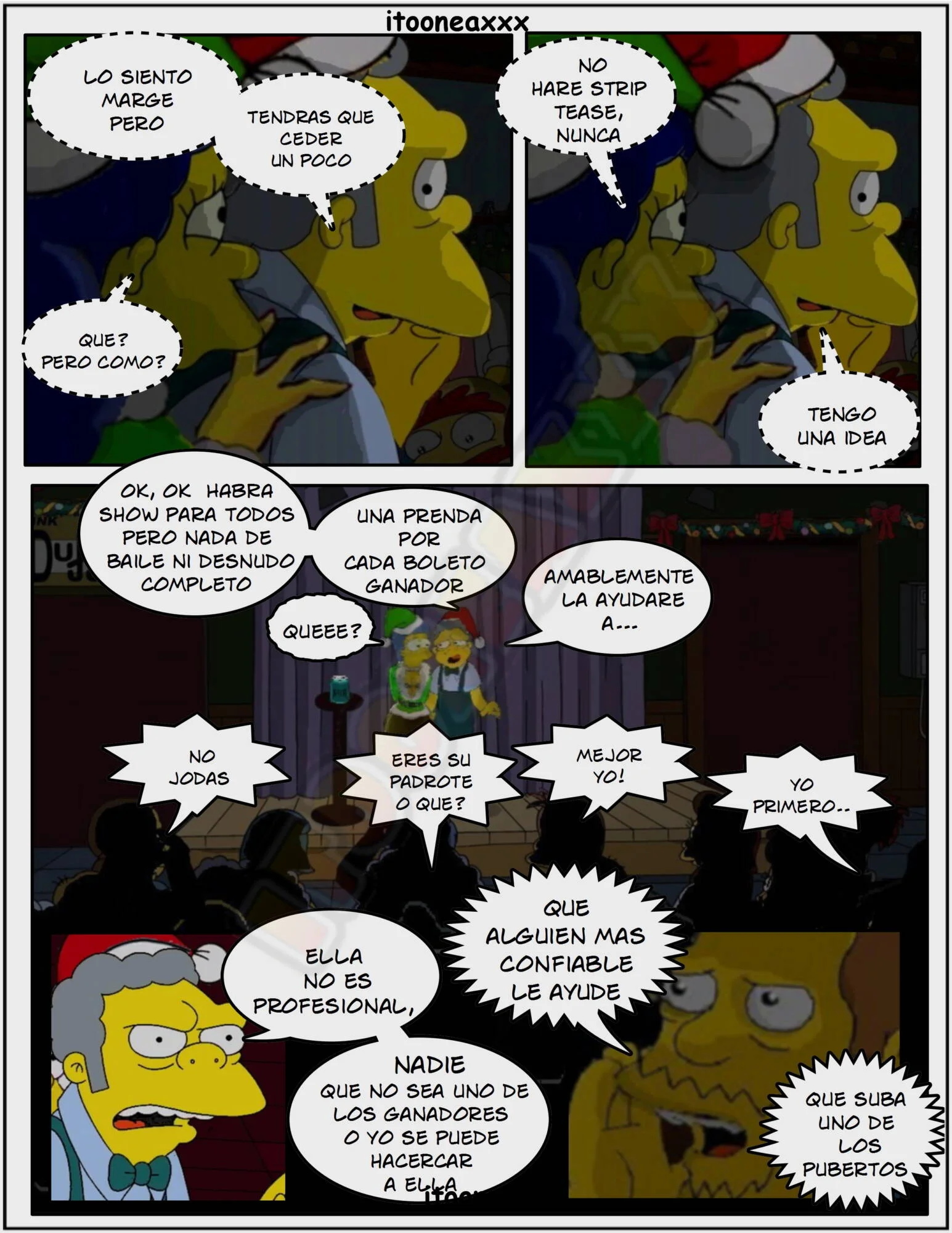 The Simpsons Porn Comics Series - 5.2 [Spanish] Sexy Christmas 2 - Page 16