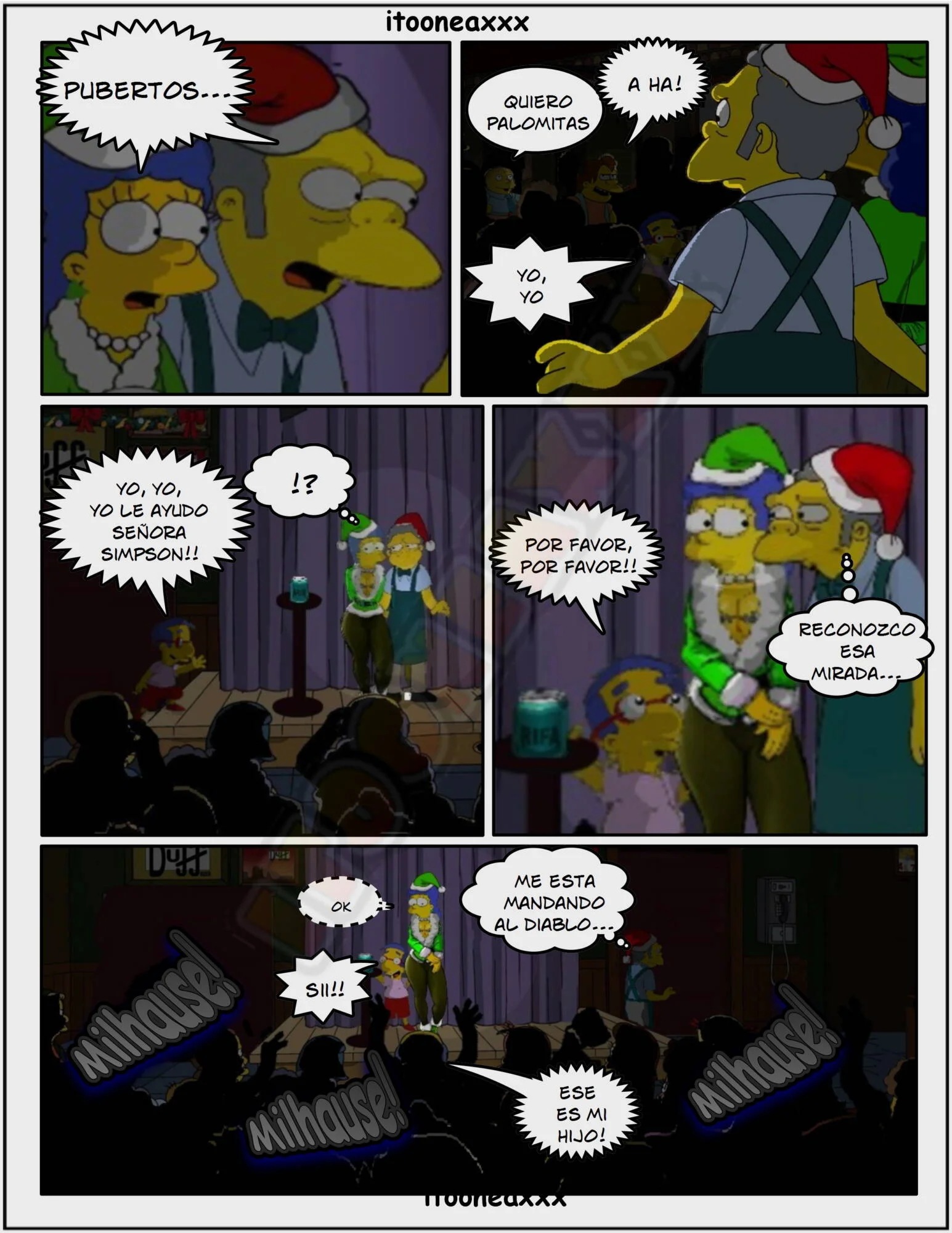 The Simpsons Porn Comics Series - 5.2 [Spanish] Sexy Christmas 2 - Page 17