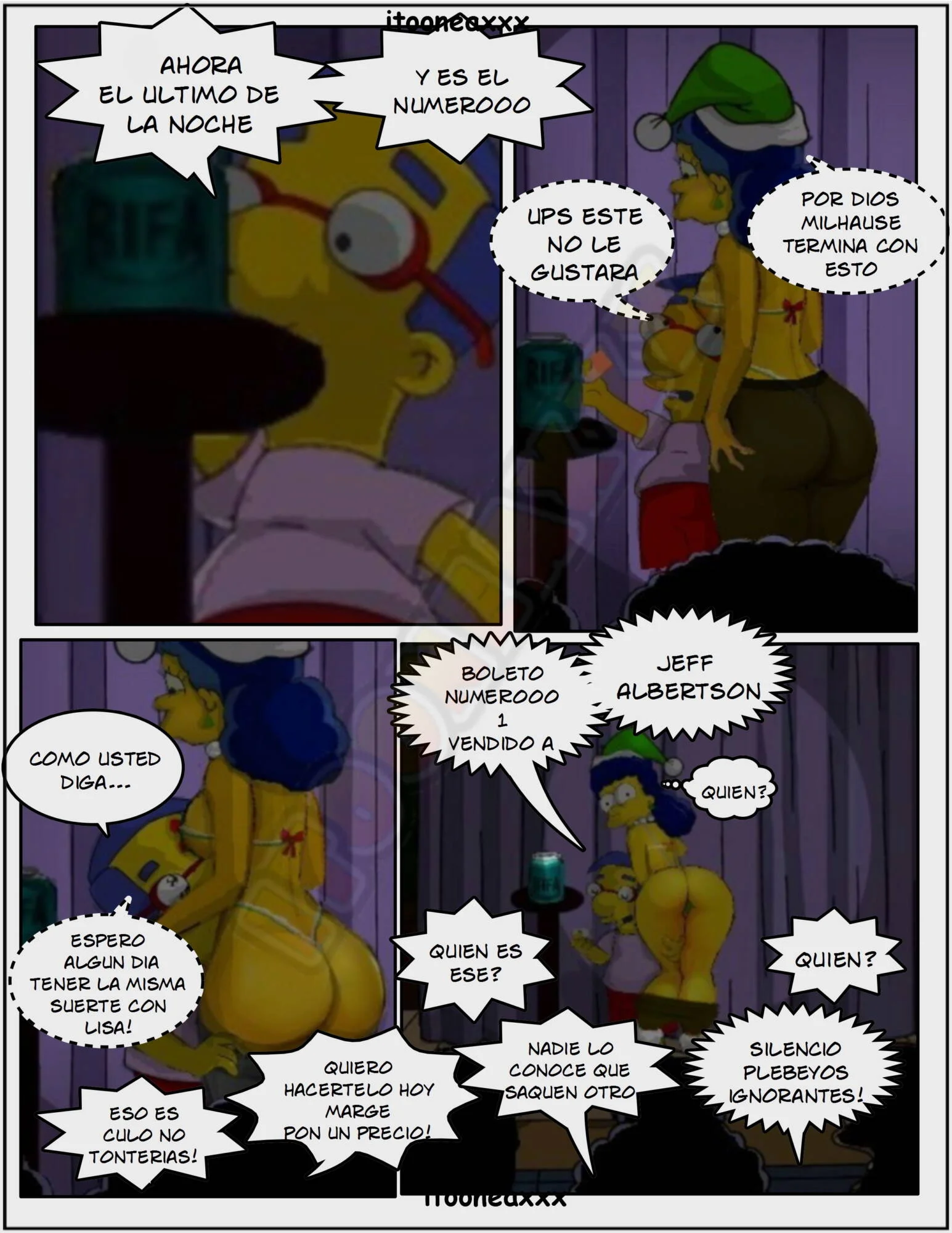 The Simpsons Porn Comics Series - 5.2 [Spanish] Sexy Christmas 2 - Page 21