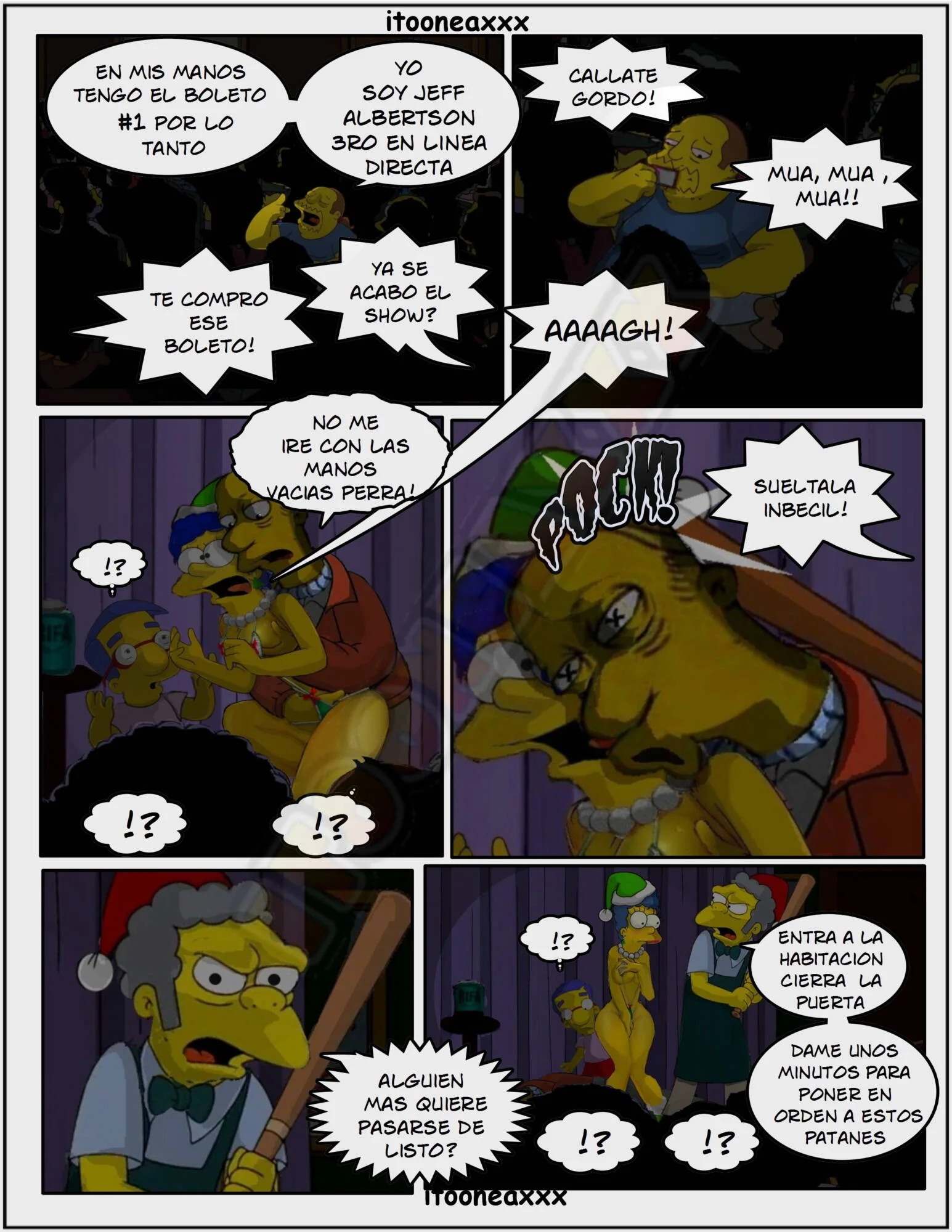 The Simpsons Porn Comics Series - 5.2 [Spanish] Sexy Christmas 2 - Page 22