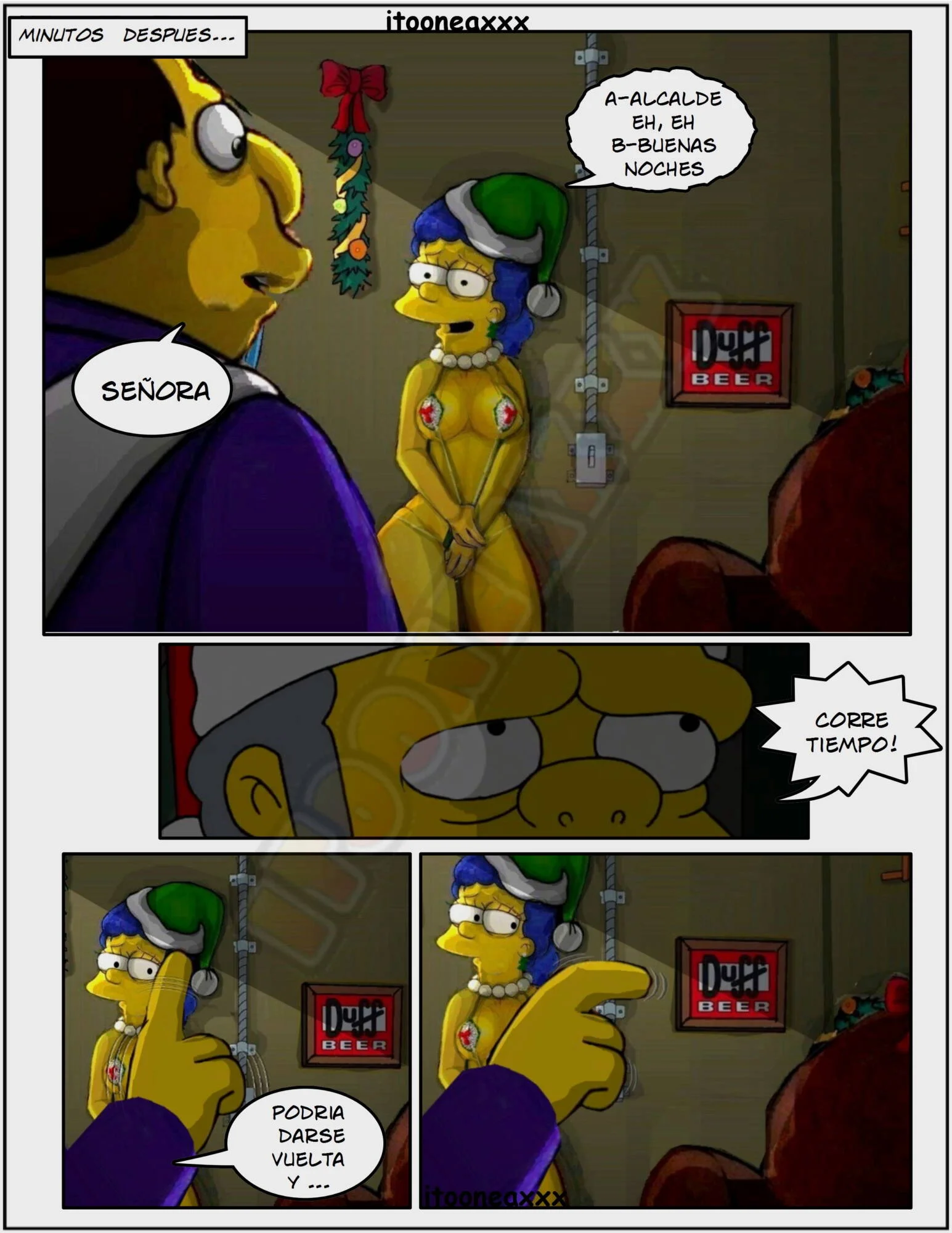 The Simpsons Porn Comics Series - 5.2 [Spanish] Sexy Christmas 2 - Page 23