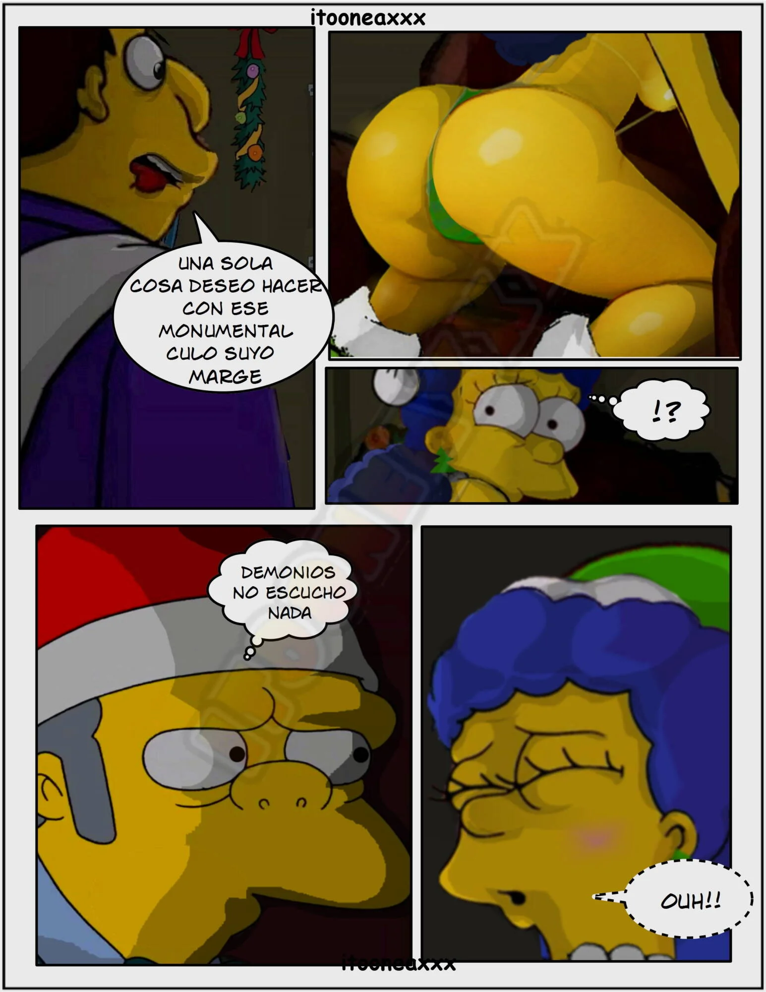 The Simpsons Porn Comics Series - 5.2 [Spanish] Sexy Christmas 2 - Page 24