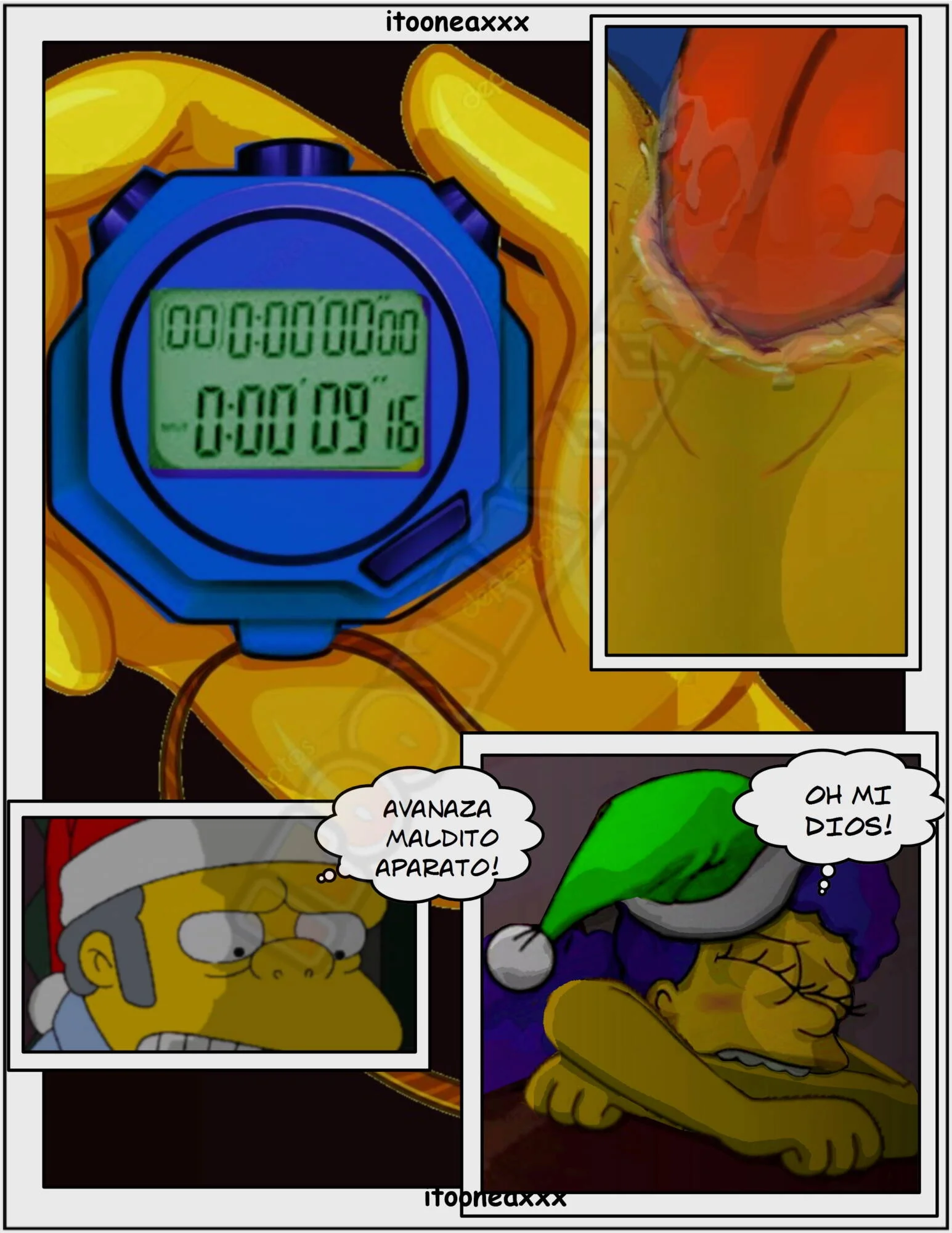 The Simpsons Porn Comics Series - 5.2 [Spanish] Sexy Christmas 2 - Page 25