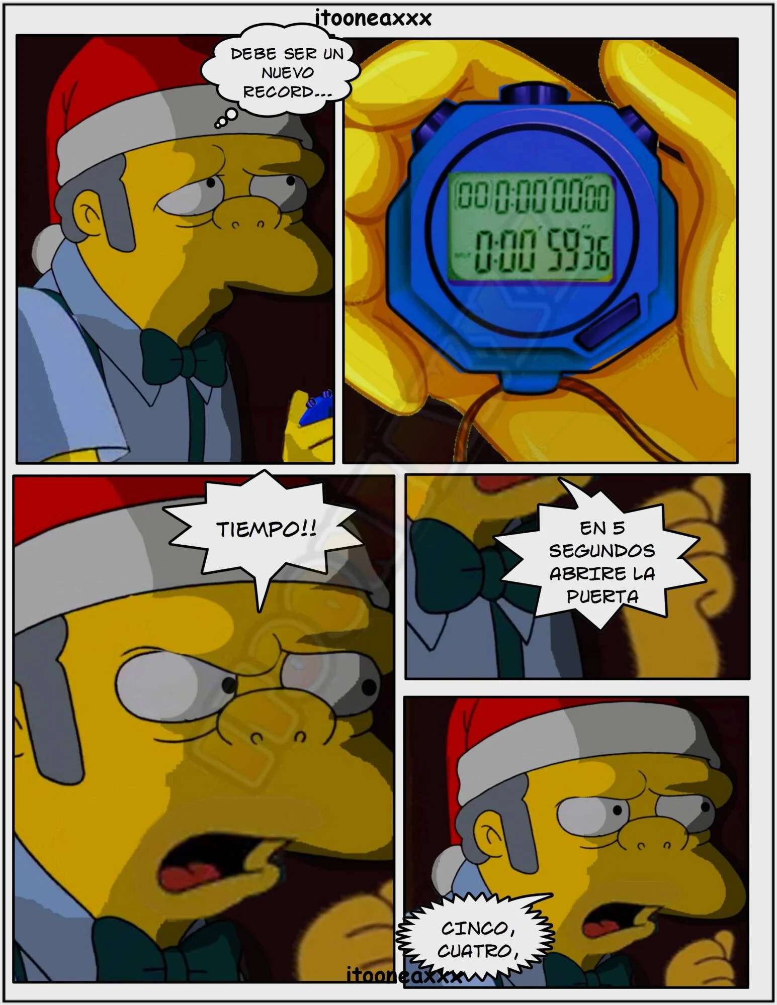 The Simpsons Porn Comics Series - 5.2 [Spanish] Sexy Christmas 2 - Page 29