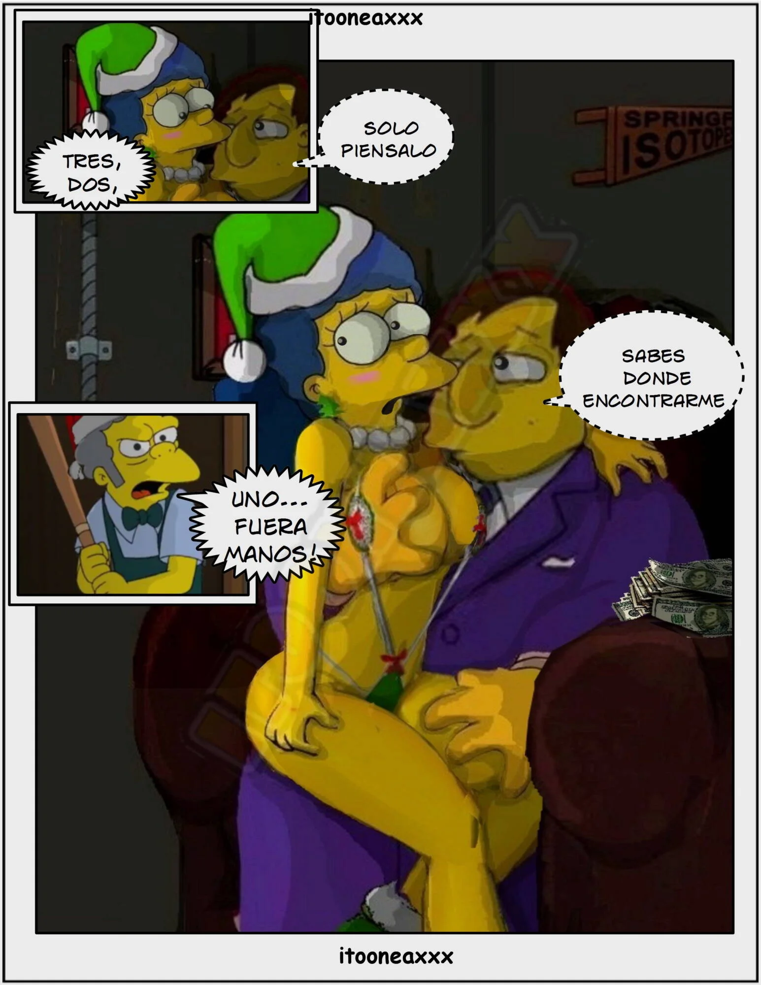 The Simpsons Porn Comics Series - 5.2 [Spanish] Sexy Christmas 2 - Page 30