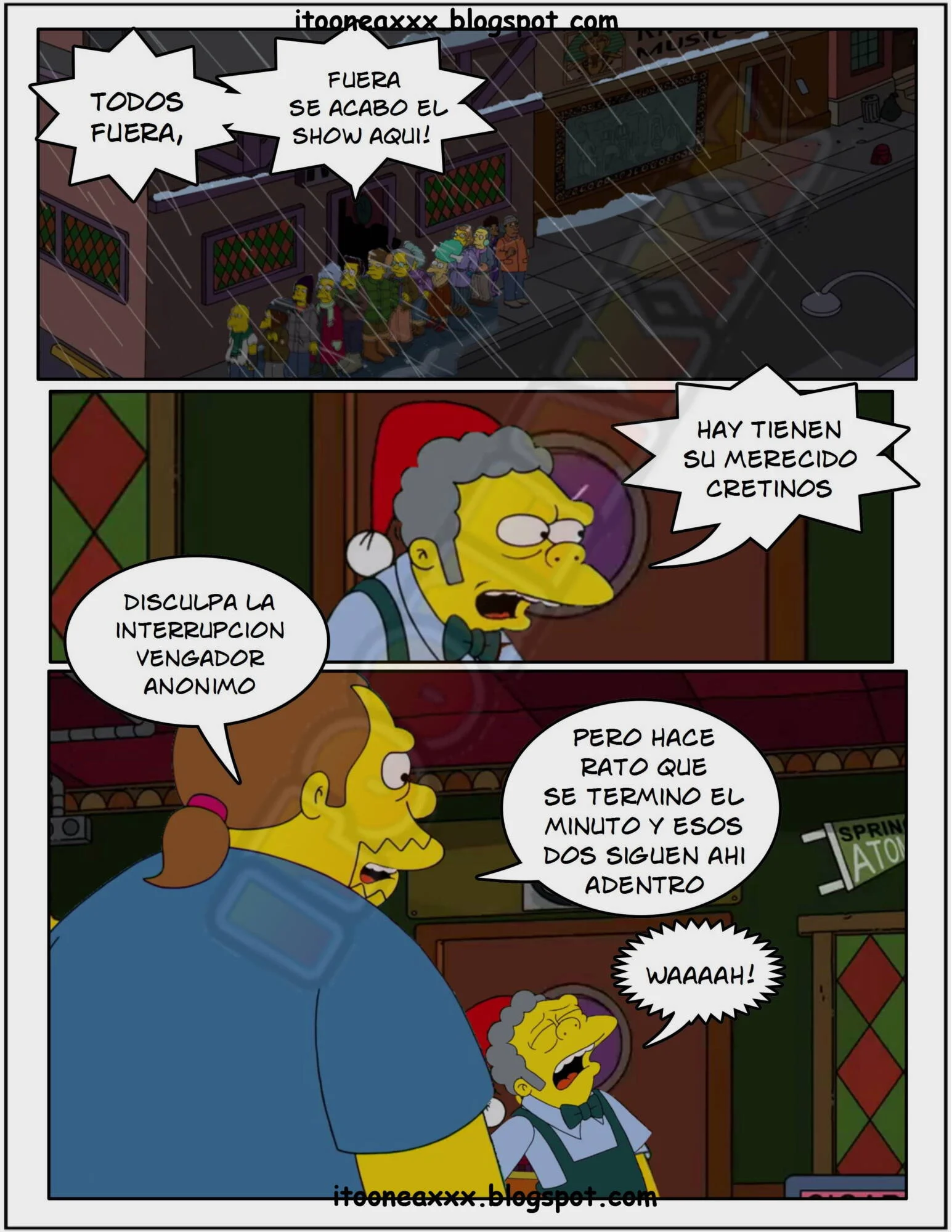 The Simpsons Porn Comics Series - 5.2 [Spanish] Sexy Christmas 2 - Page 34
