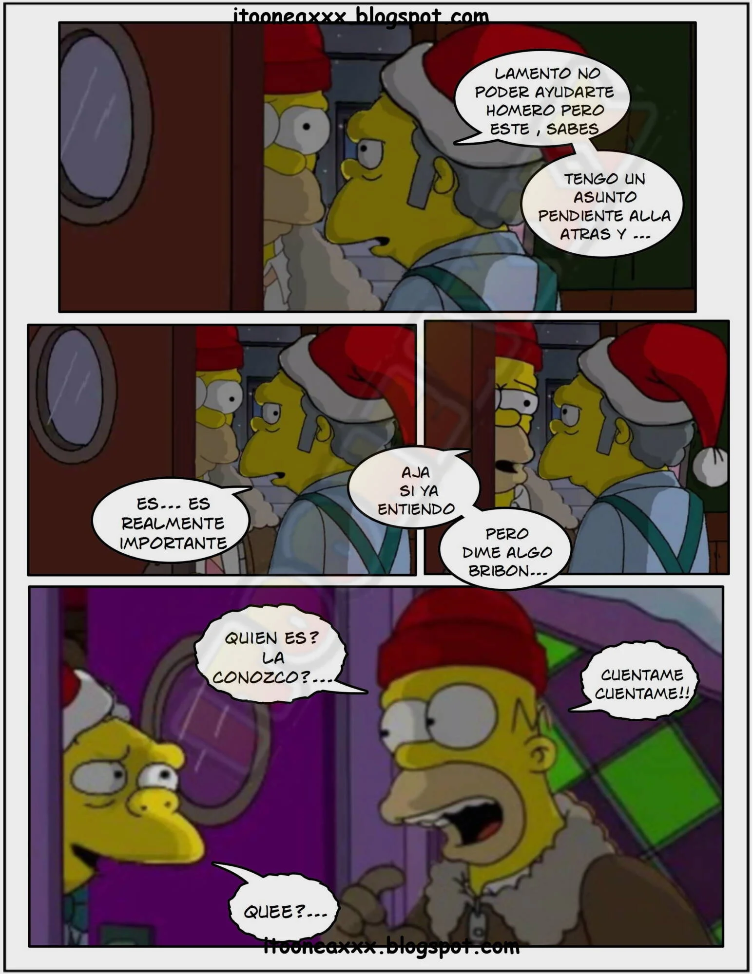 The Simpsons Porn Comics Series - 5.2 [Spanish] Sexy Christmas 2 - Page 40