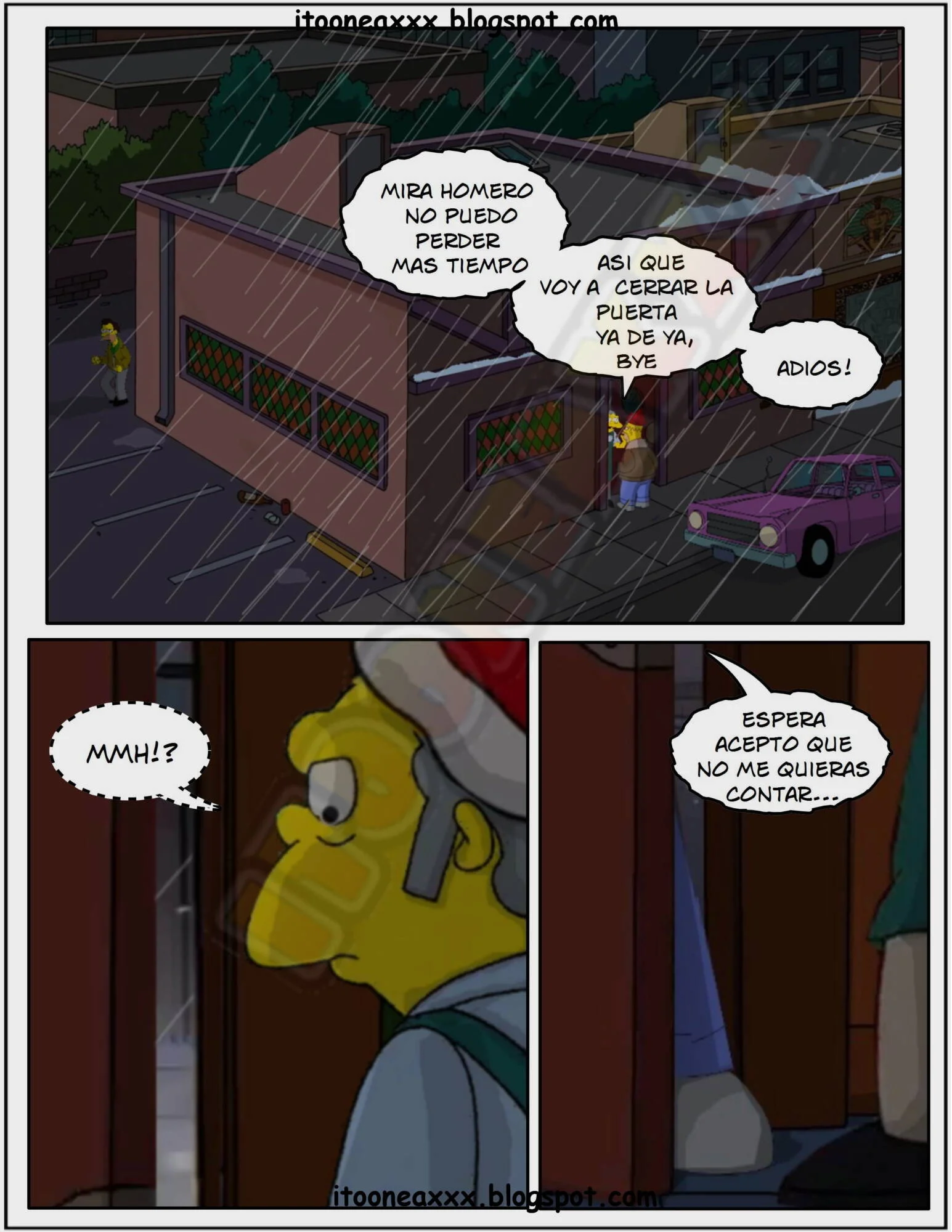 The Simpsons Porn Comics Series - 5.2 [Spanish] Sexy Christmas 2 - Page 41