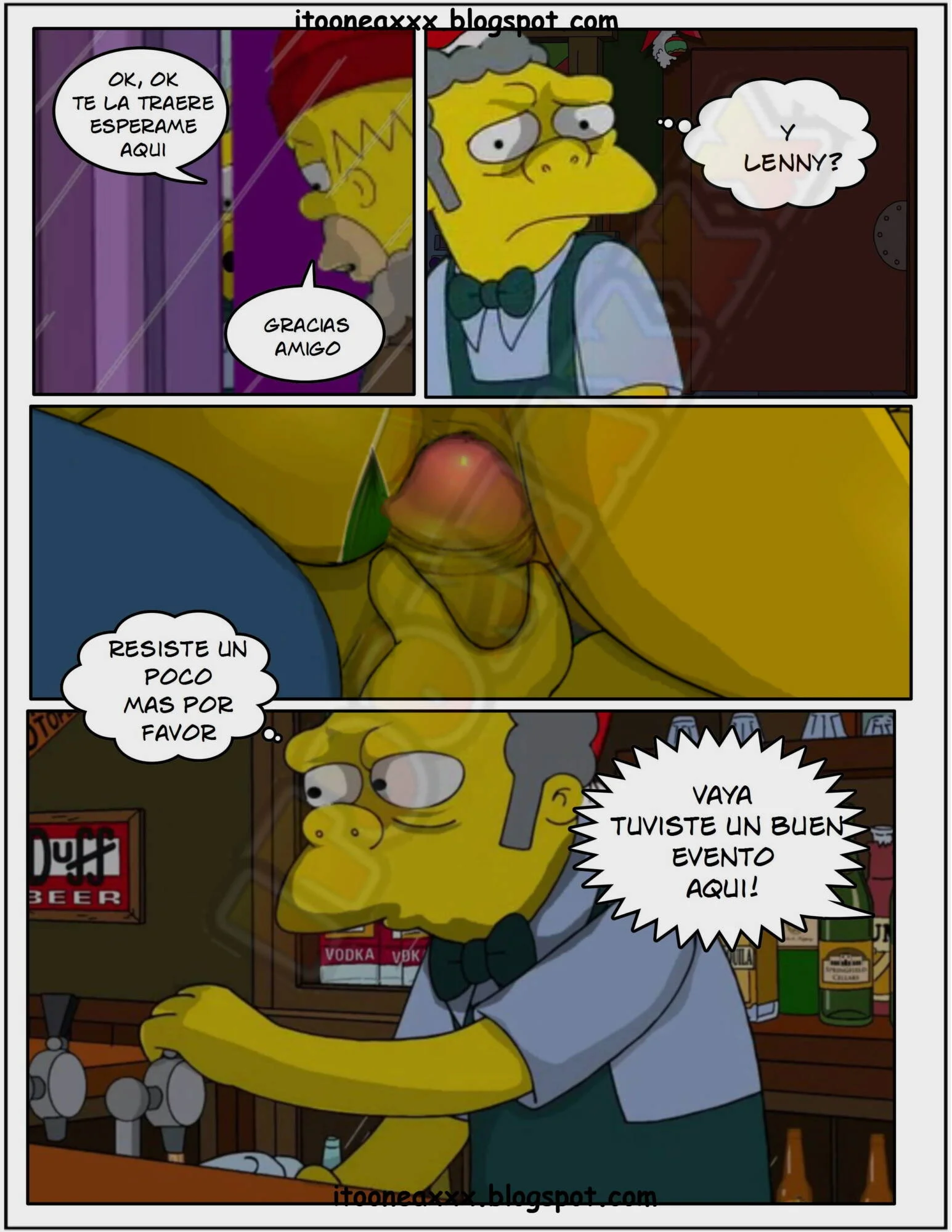The Simpsons Porn Comics Series - 5.2 [Spanish] Sexy Christmas 2 - Page 43