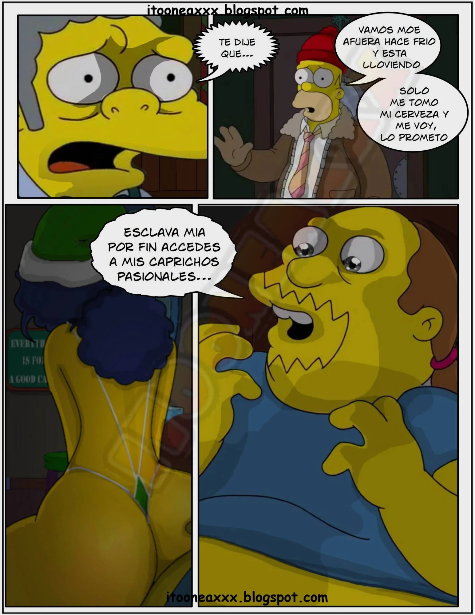 The Simpsons Porn Comics Series - 5.2 [Spanish] Sexy Christmas 2 - Page 44