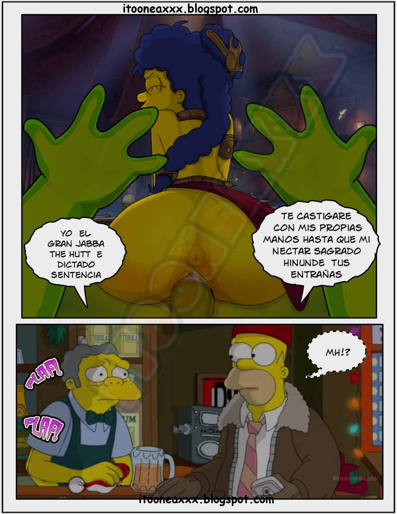 The Simpsons Porn Comics Series - 5.2 [Spanish] Sexy Christmas 2 - Page 45