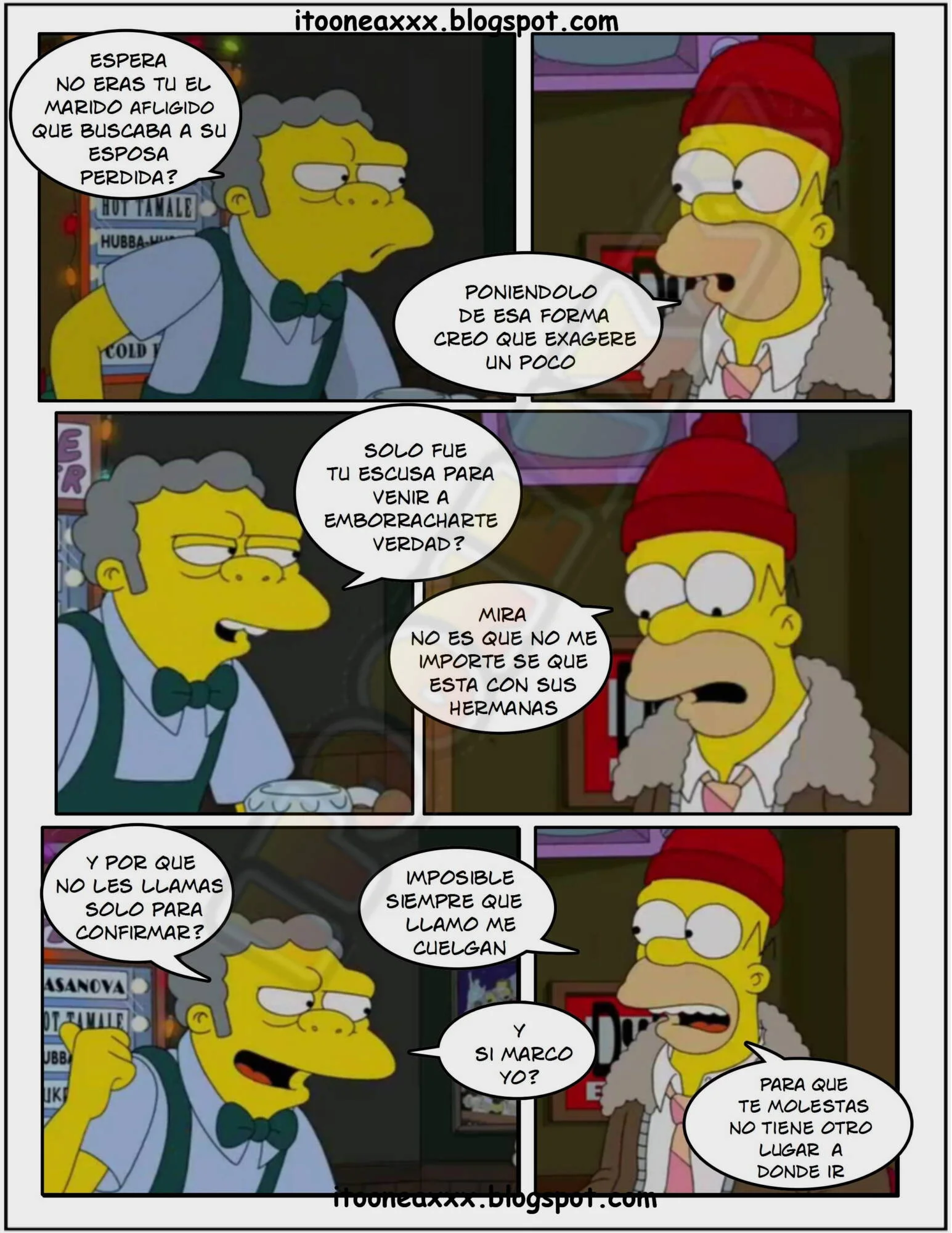 The Simpsons Porn Comics Series - 5.2 [Spanish] Sexy Christmas 2 - Page 47