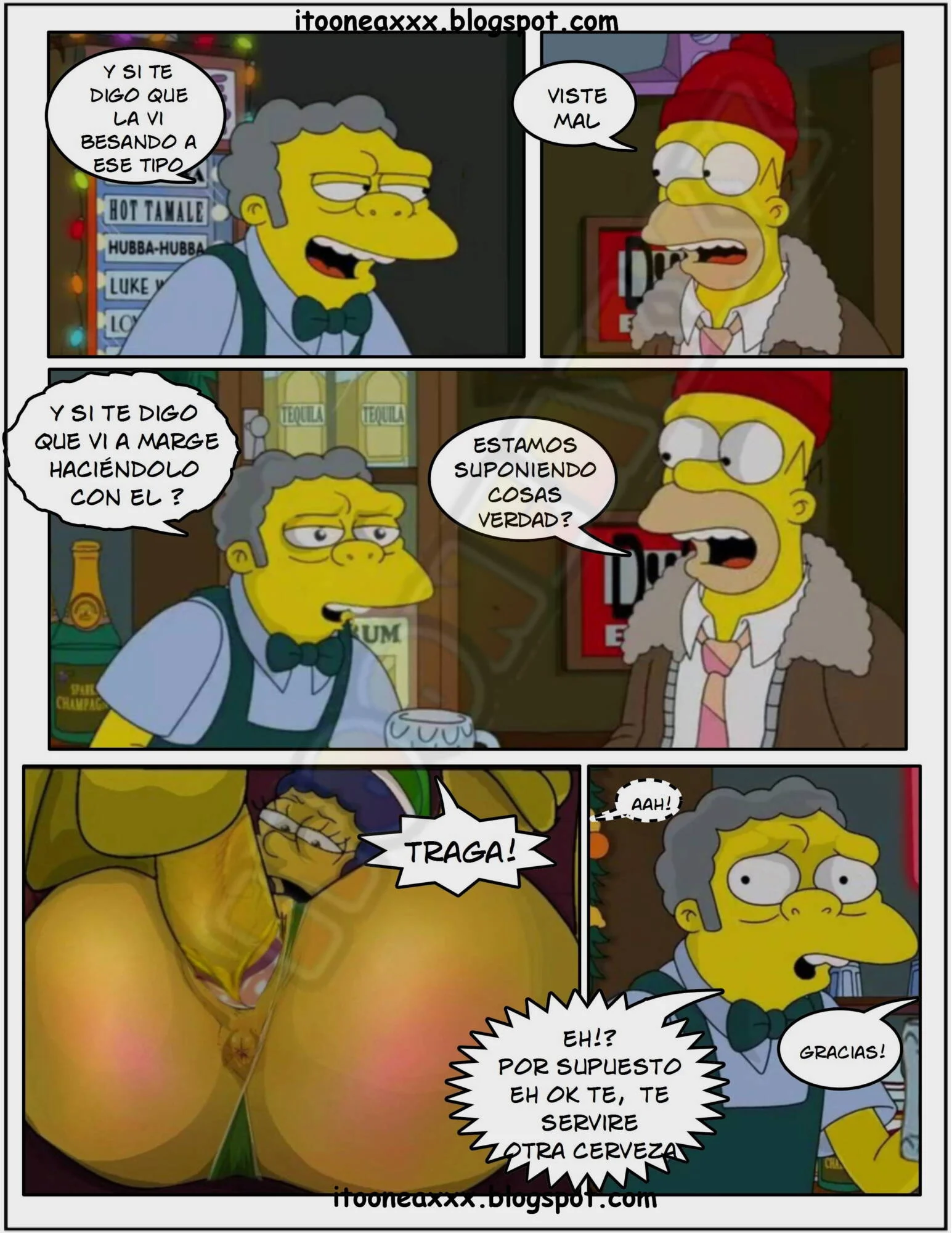 The Simpsons Porn Comics Series - 5.2 [Spanish] Sexy Christmas 2 - Page 49