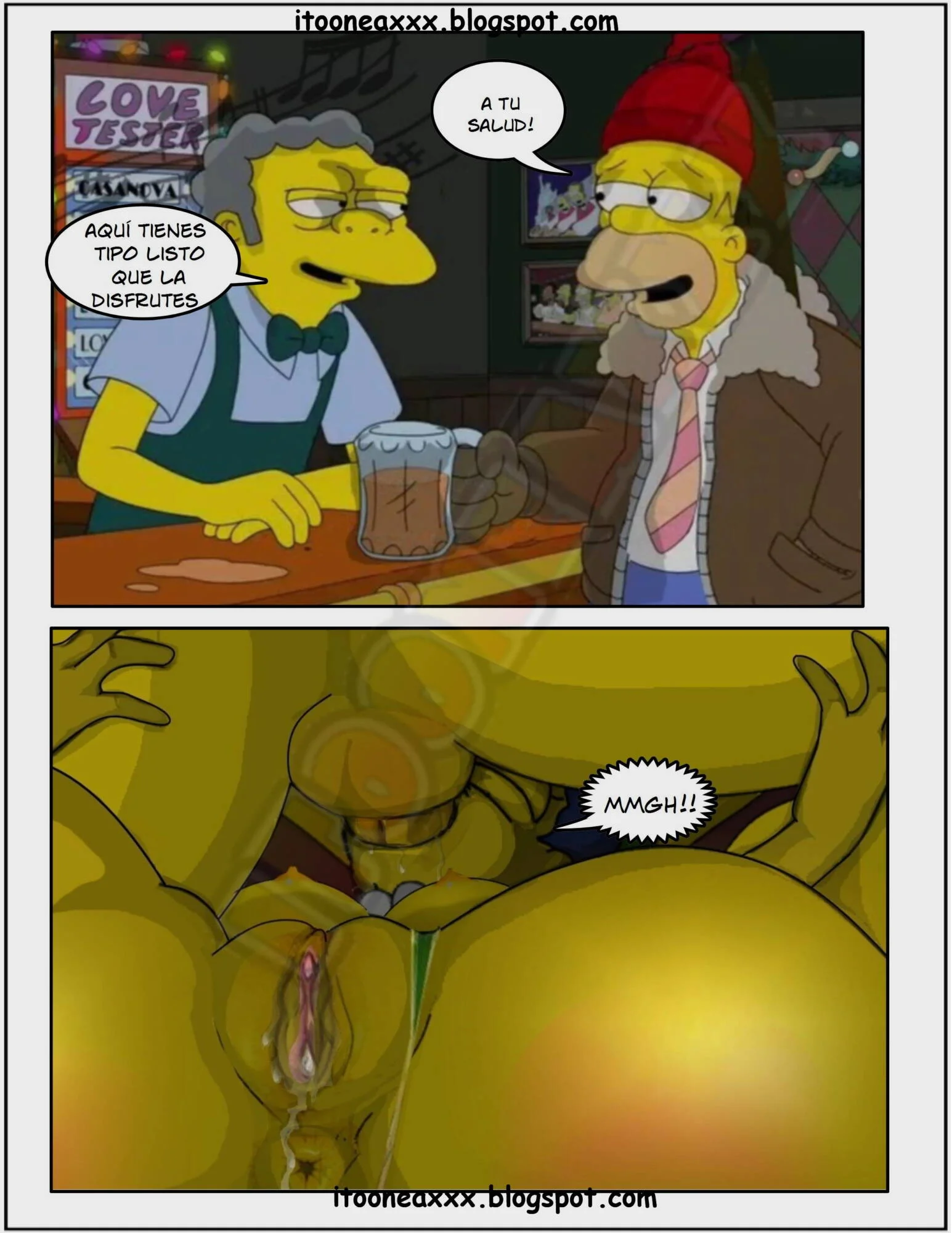 The Simpsons Porn Comics Series - 5.2 [Spanish] Sexy Christmas 2 - Page 51