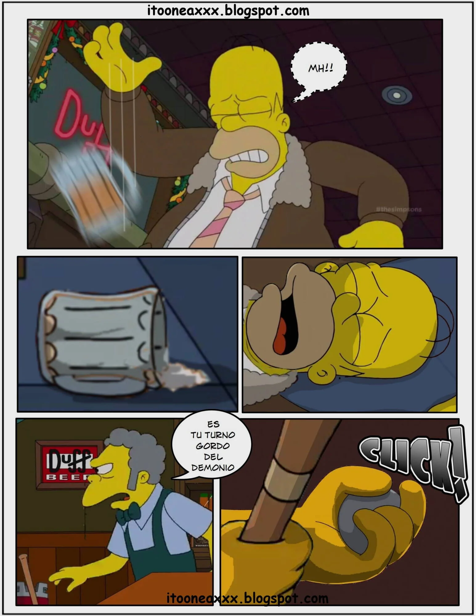 The Simpsons Porn Comics Series - 5.2 [Spanish] Sexy Christmas 2 - Page 54