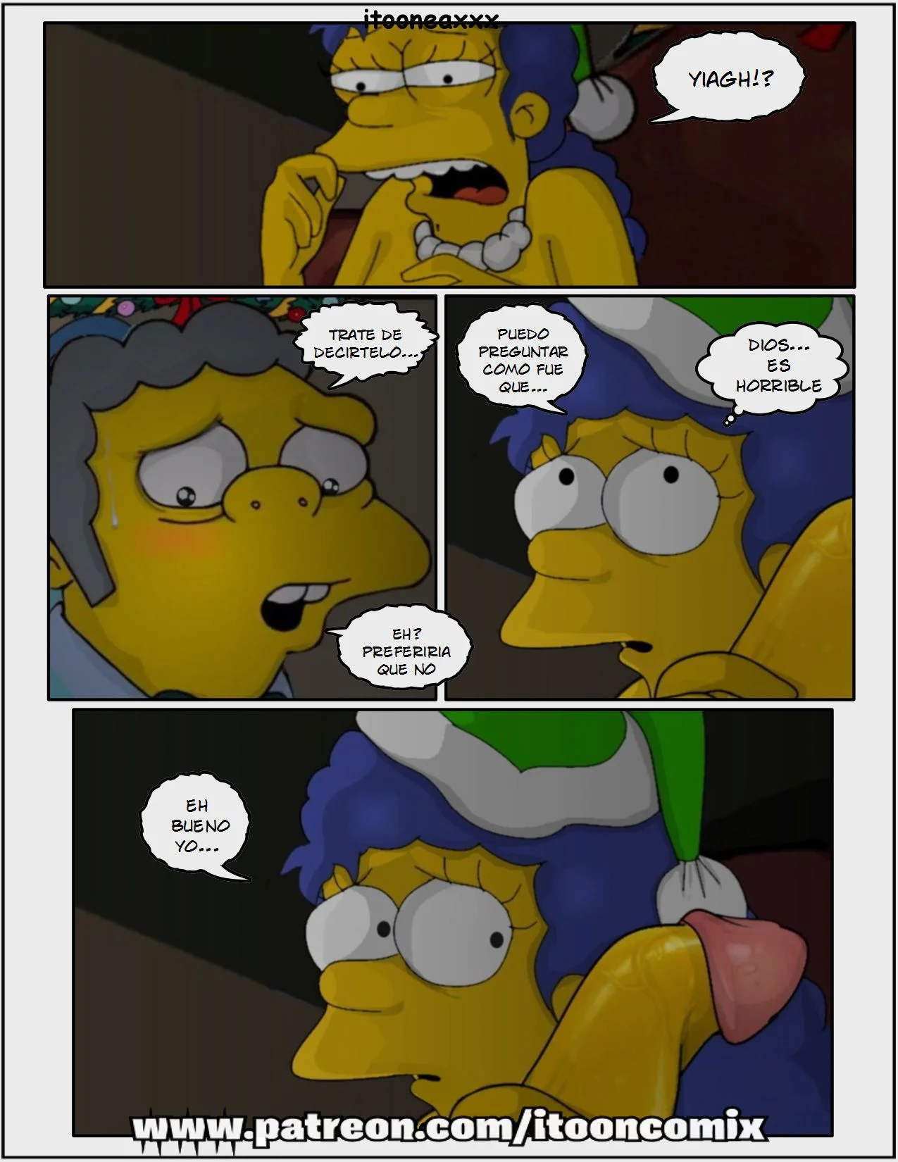The Simpsons Porn Comics Series - 5.2 [Spanish] Sexy Christmas 2 - Page 59