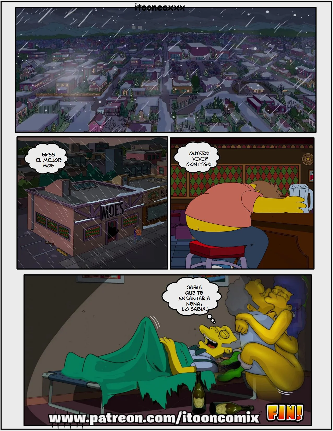 The Simpsons Porn Comics Series - 5.2 [Spanish] Sexy Christmas 2 - Page 70