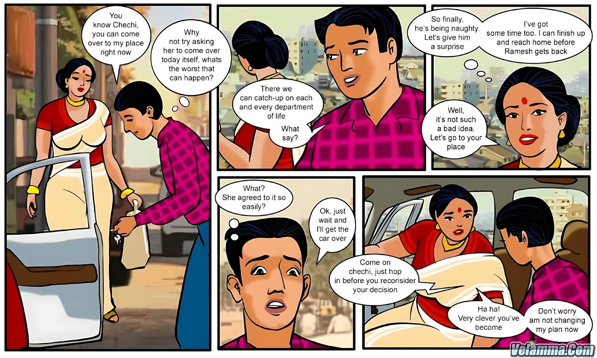 Velamma All Episodes Comics - 12 . Velamma - Episode 12 - The New Beginning - Page 8