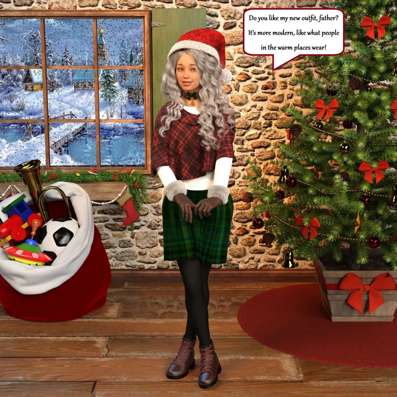 Christmas girls [Fiddlestix3DX] - Christmas girls - Page 2