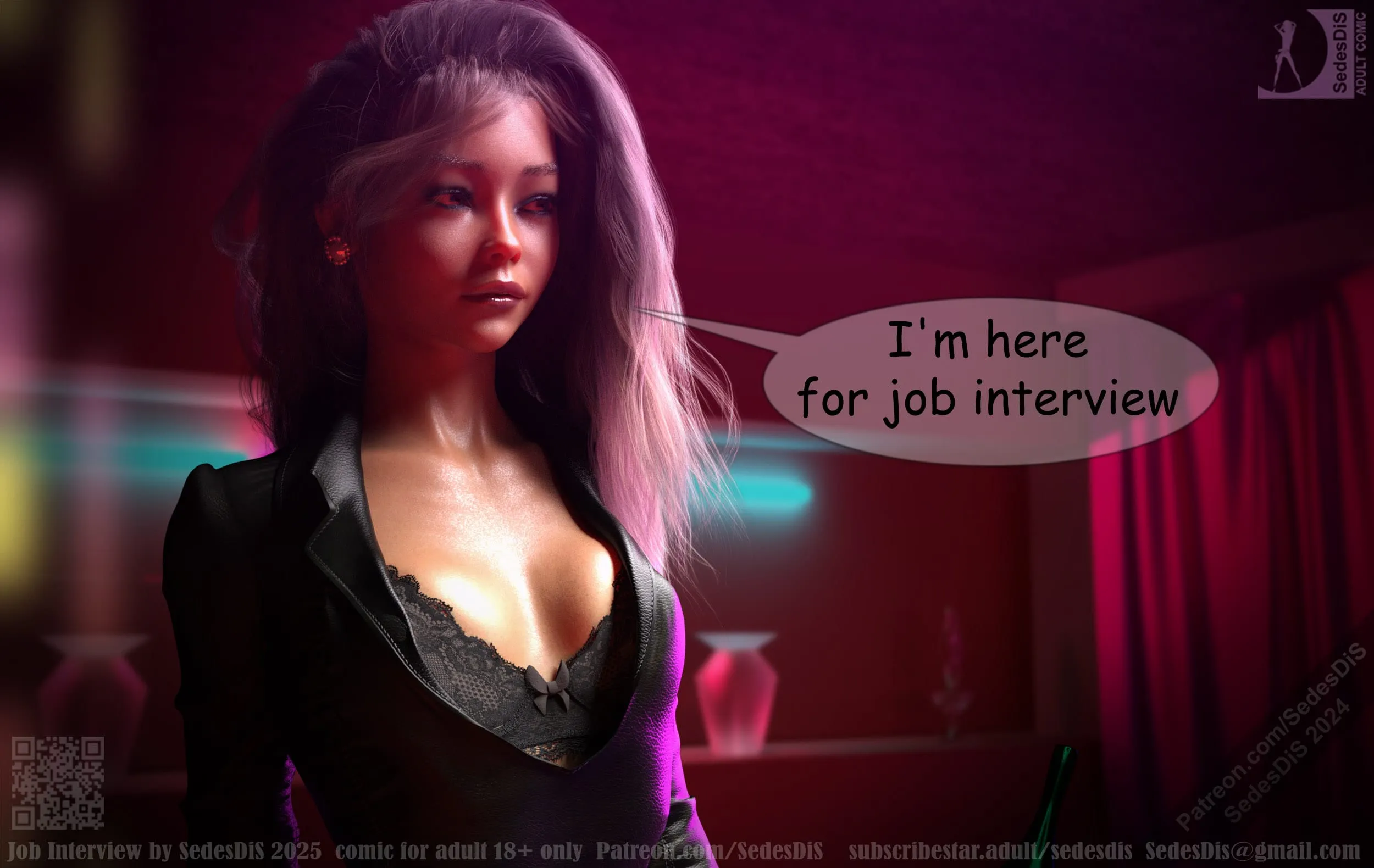 Job Interview [SedesDiS] - 1 . Job Interview - Chapter 1 - Page 4