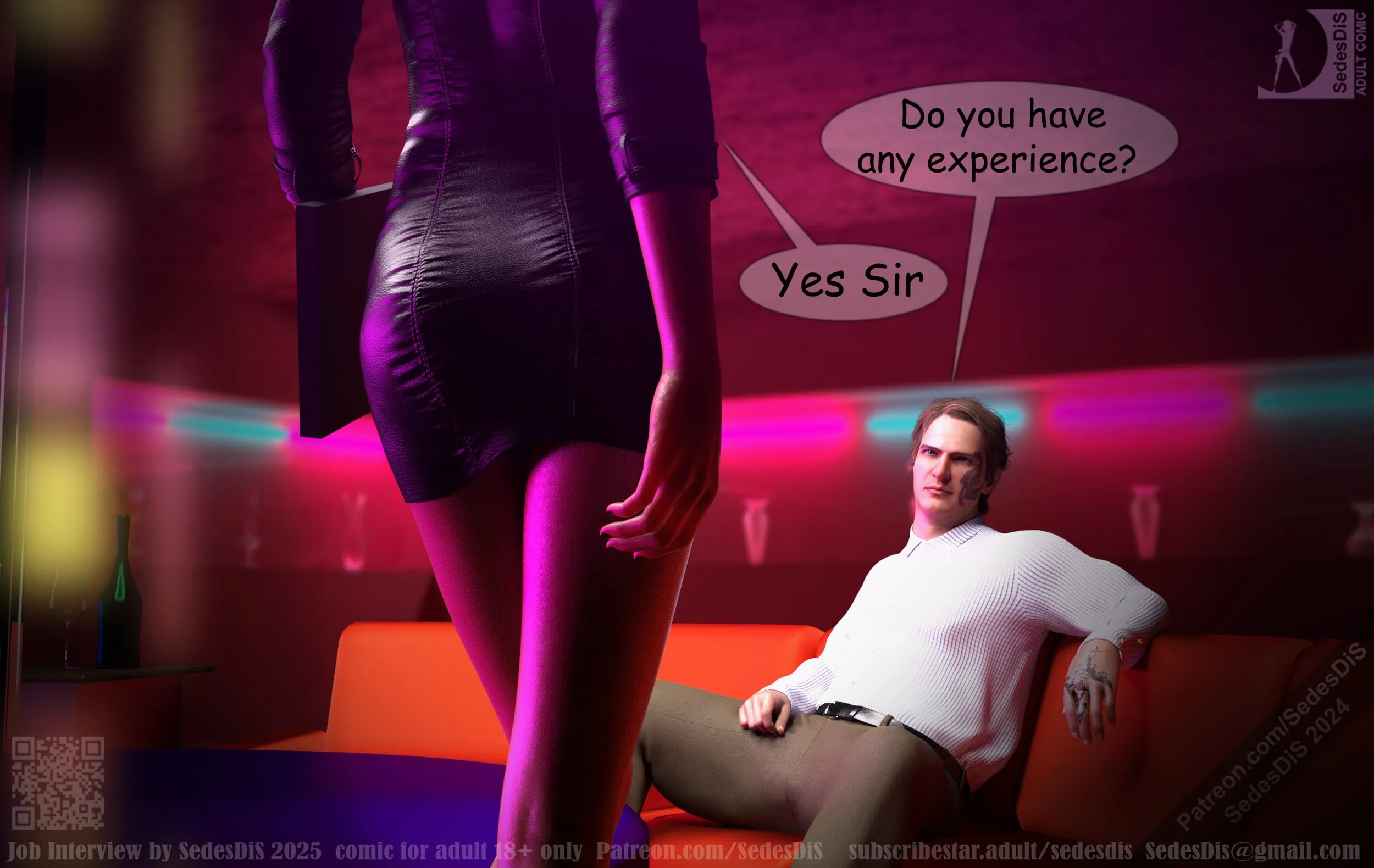 Job Interview [SedesDiS] - 1 . Job Interview - Chapter 1 - Page 5