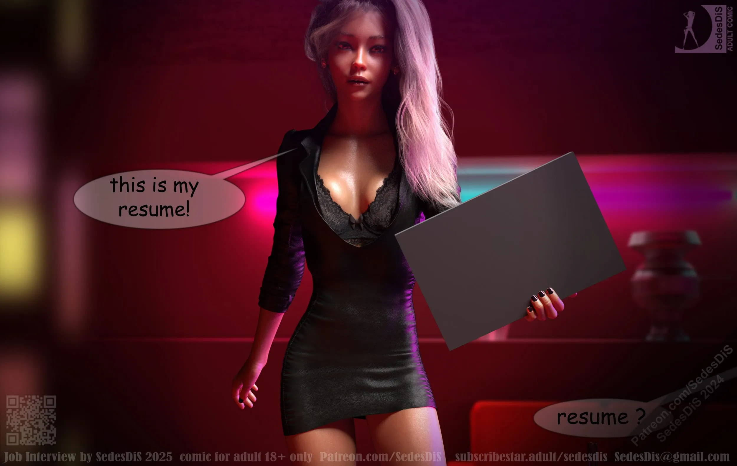 Job Interview [SedesDiS] - 1 . Job Interview - Chapter 1 - Page 6