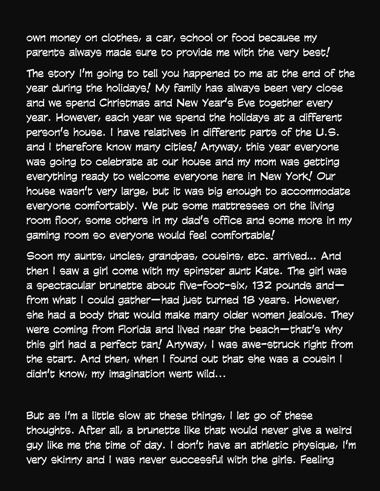 Animated Tales [WC | TF] - I PAID MY COUSIN TO TAKE OFF HER CLOTHES - Page 2