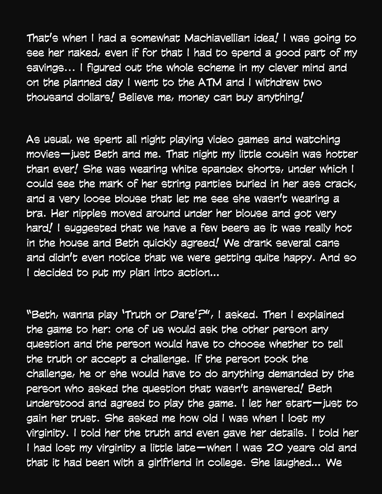 Animated Tales [WC | TF] - I PAID MY COUSIN TO TAKE OFF HER CLOTHES - Page 4