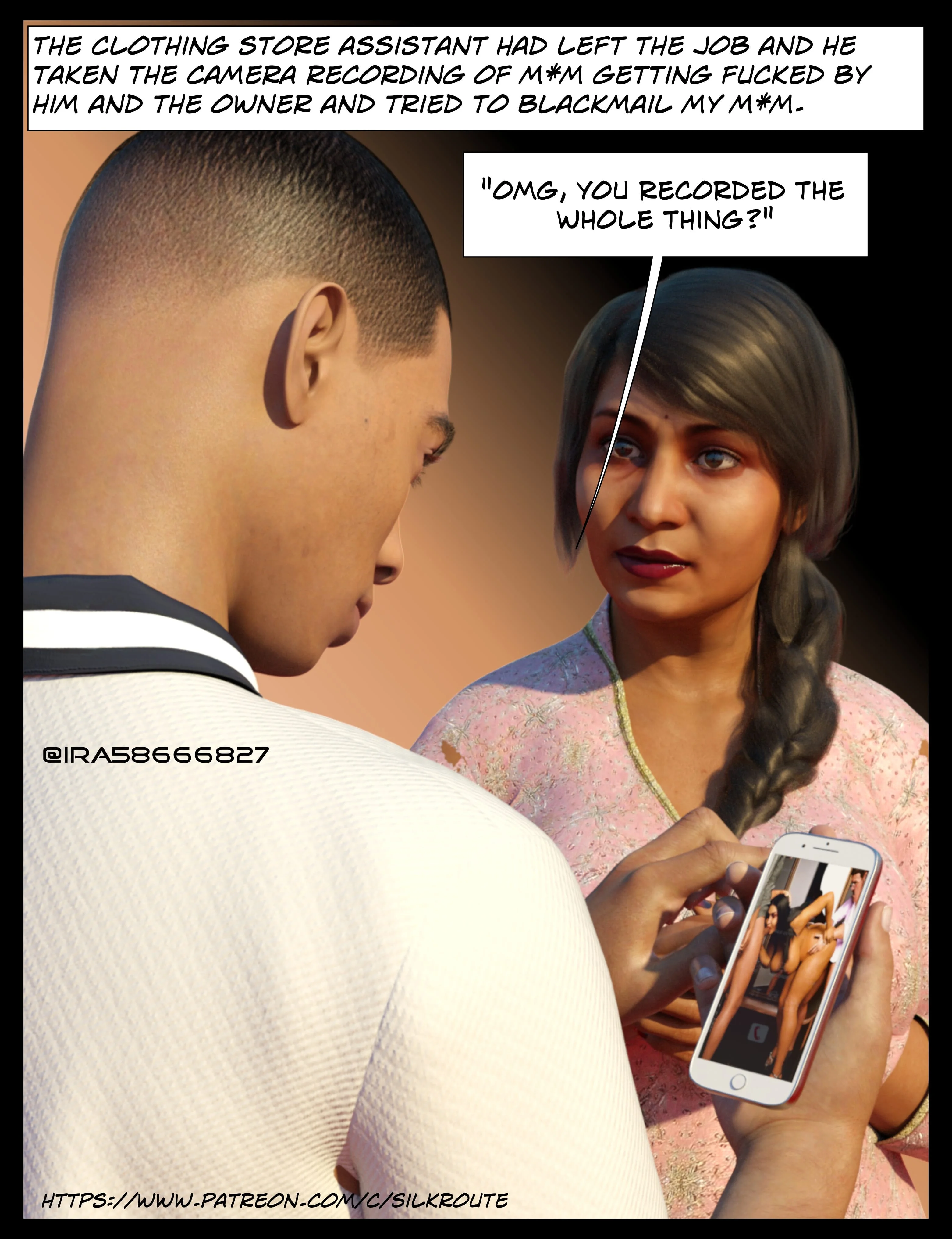 Rani Aunty [Indian Porn] - 5 . Rani Aunty - Chapter 5 [Silk Route] - Page 3