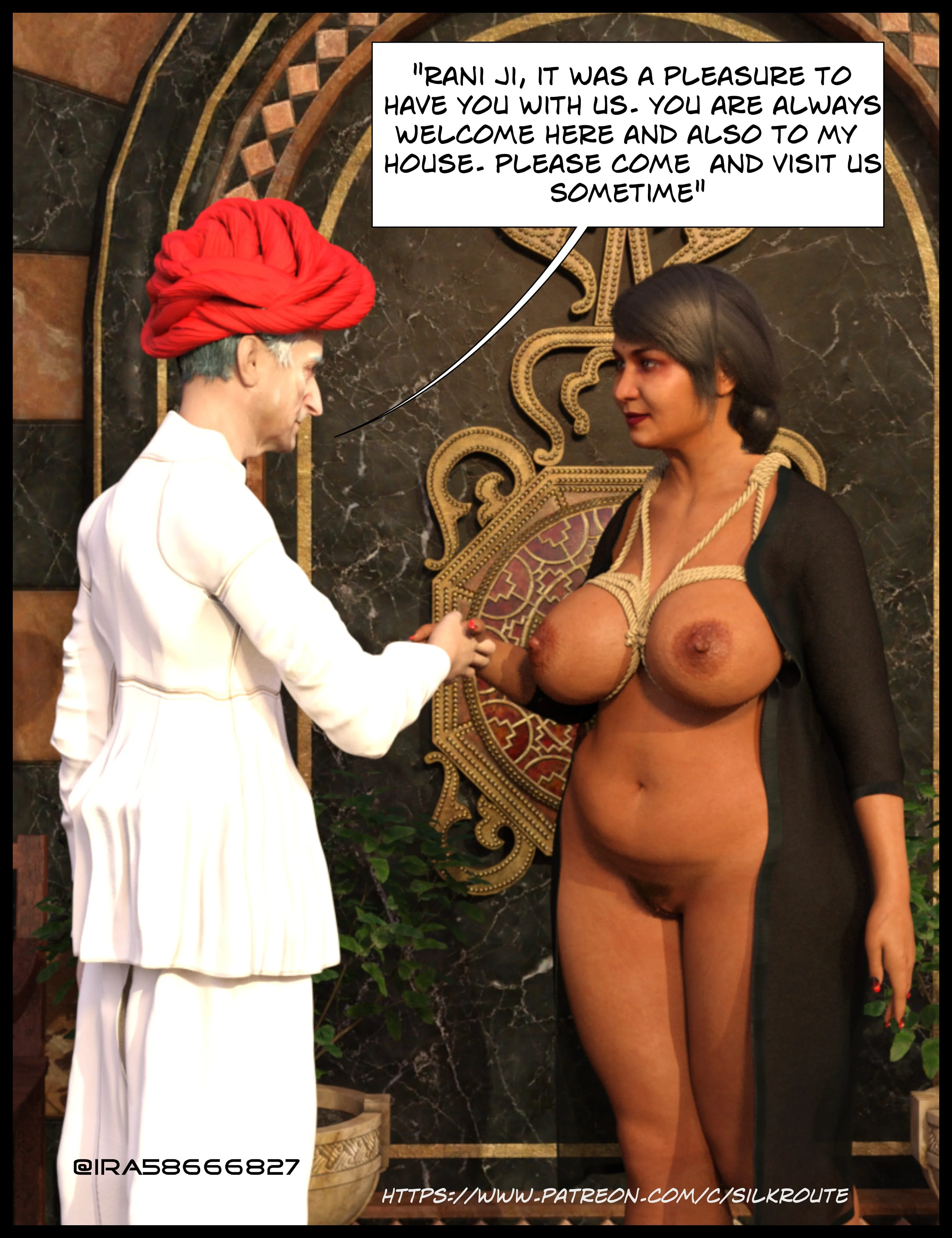 Rani Aunty [Indian Porn] - 5 . Rani Aunty - Chapter 5 [Silk Route] - Page 77