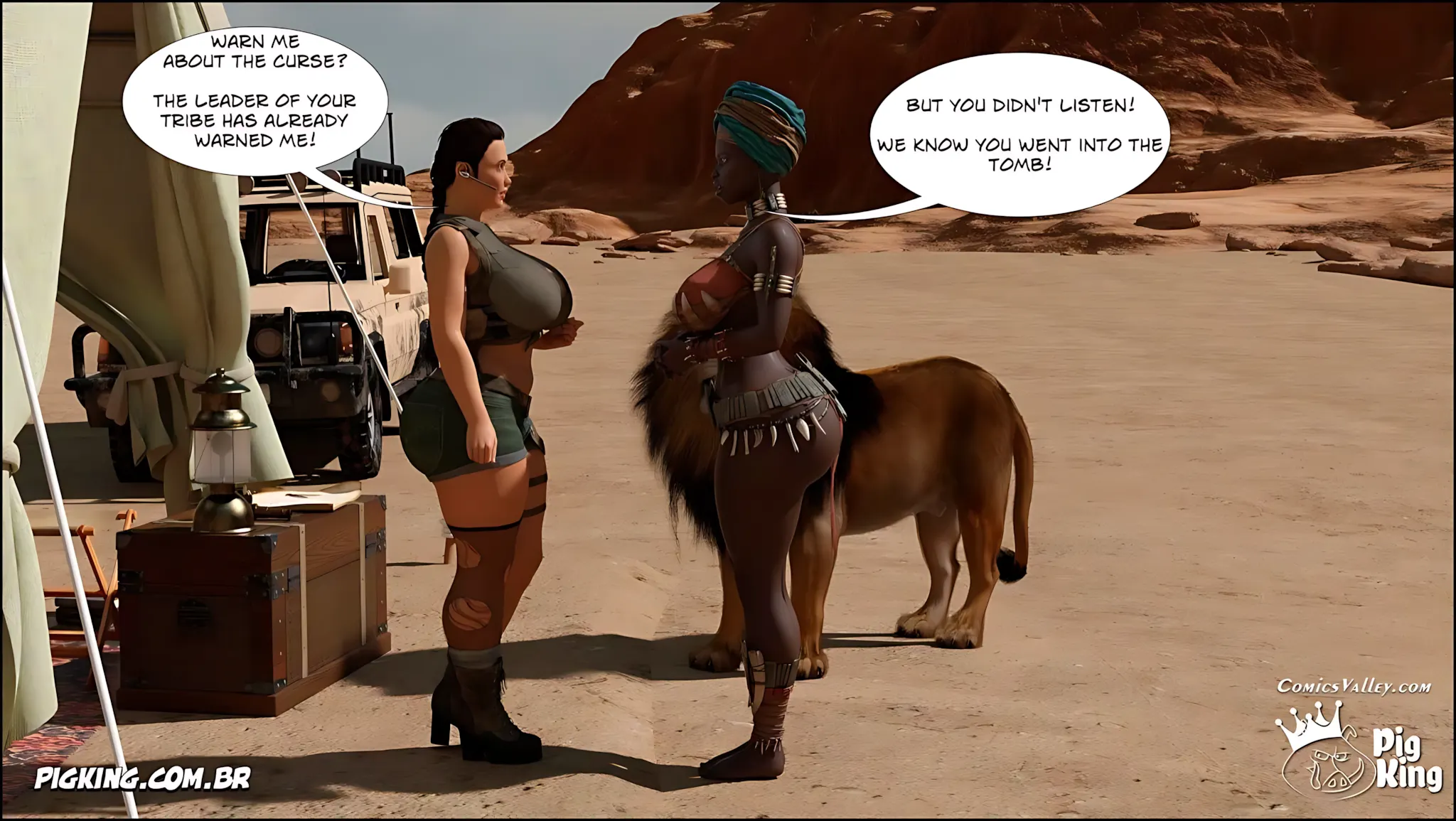 Tomb Raider [PigKing] - 7 . Tomb Raider - [ZOO] Episode 7 - Page 96