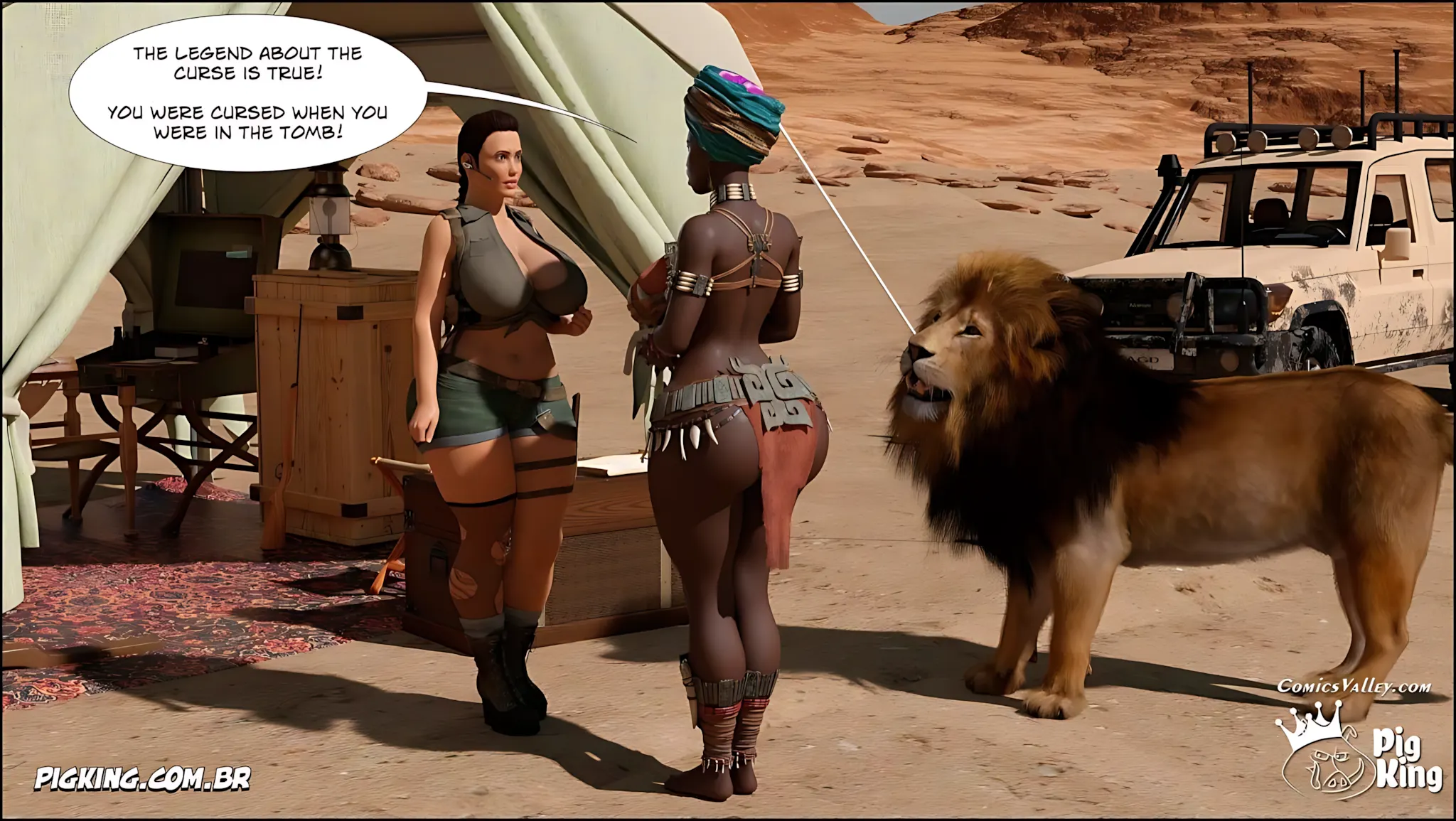 Tomb Raider [PigKing] - 7 . Tomb Raider - [ZOO] Episode 7 - Page 97
