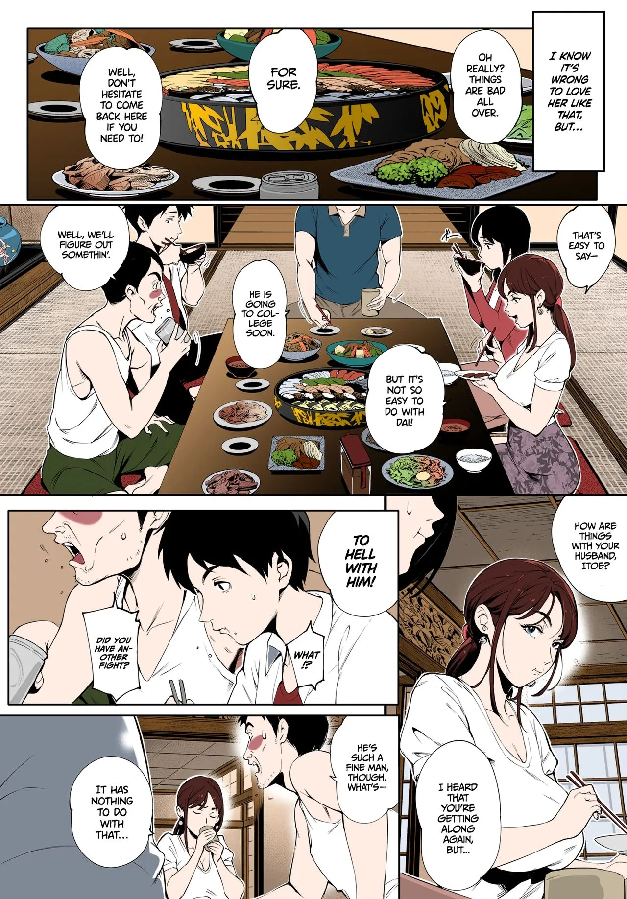 Tendrils in the Shadows - Kage no Tsuru Ito - Colorized by "Oltlo" - Page 7