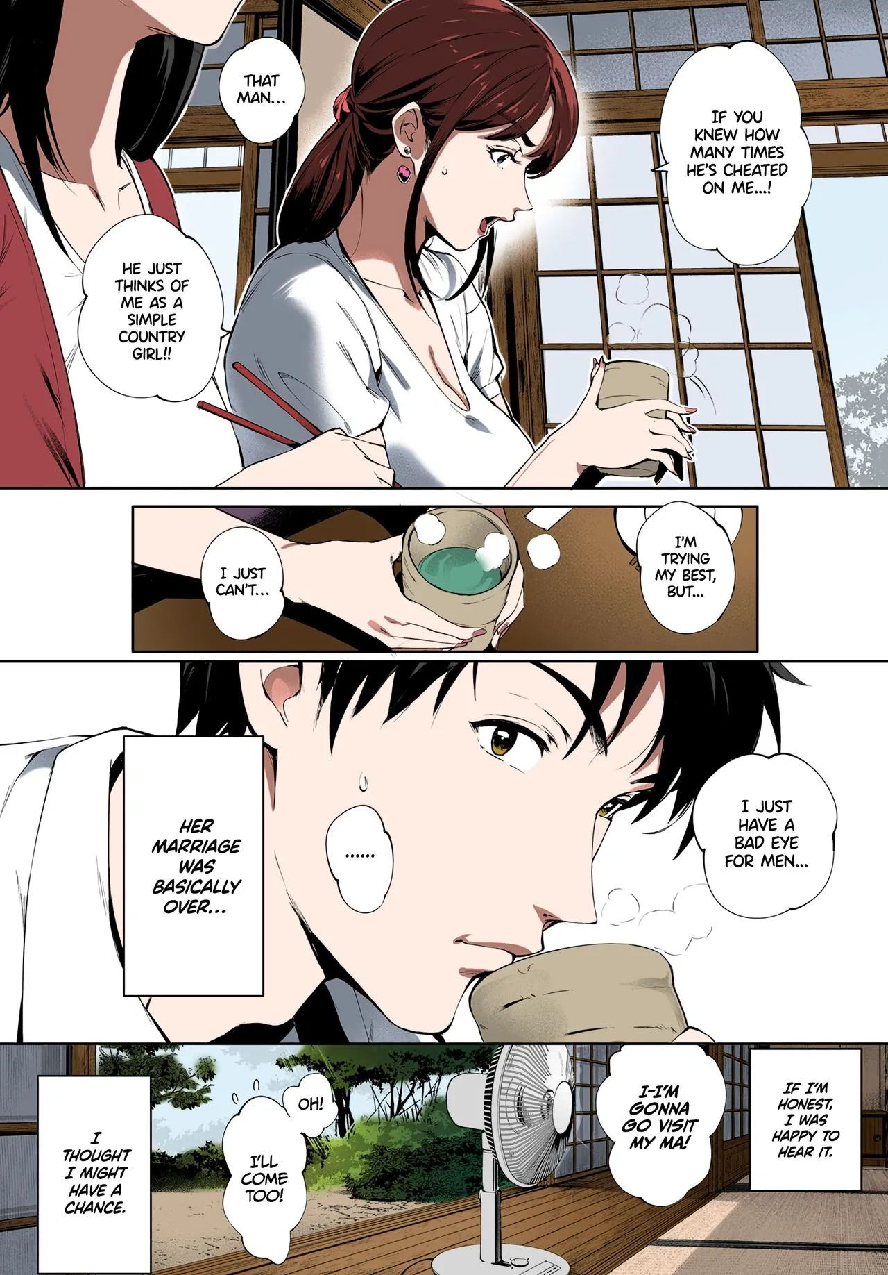 Tendrils in the Shadows - Kage no Tsuru Ito - Colorized by "Oltlo" - Page 8