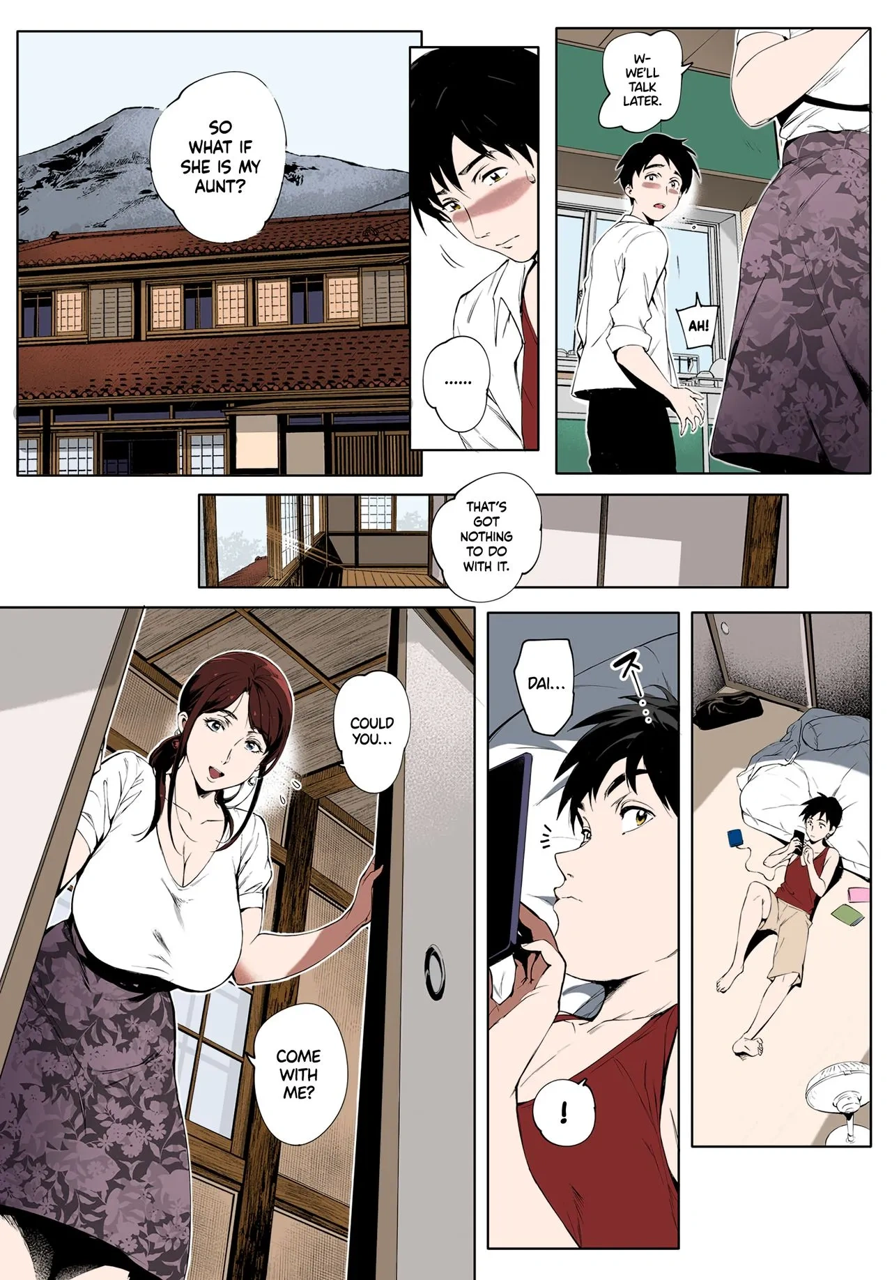 Tendrils in the Shadows - Kage no Tsuru Ito - Colorized by "Oltlo" - Page 13