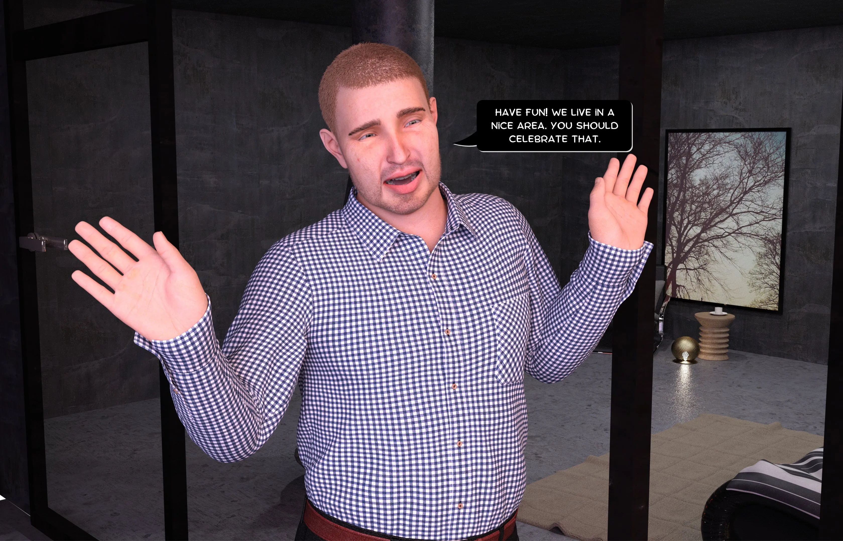 Naughty Neighbor [Mature3DComics] - 1-4 . Naughty Neighbor - Chapter 1-4 - Page 8
