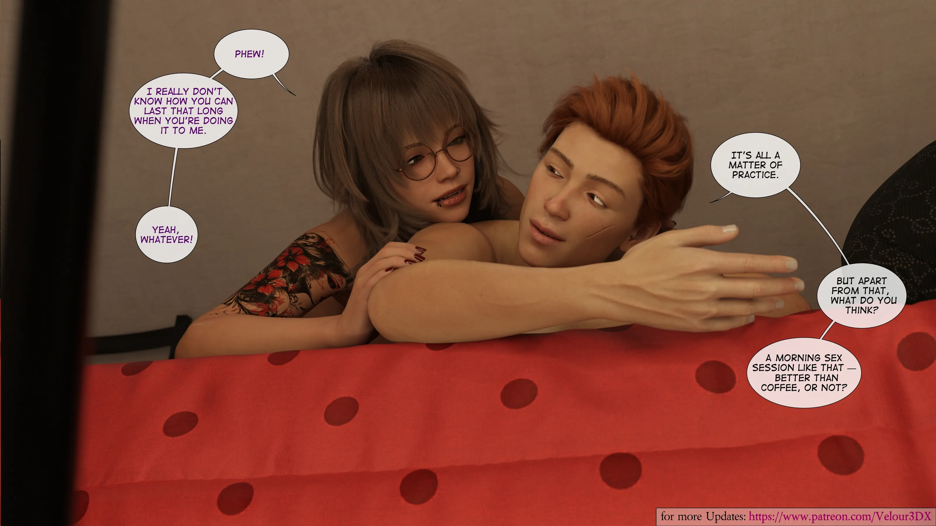 Curious Roommates [Velour3DX] - 1.2 . Curious Roommates - Chapter 1 Part 2 - Page 8