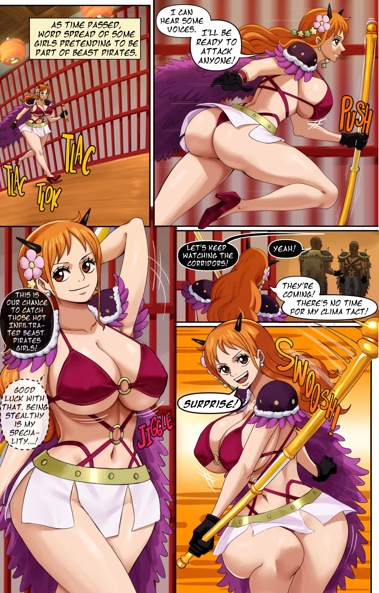 Beast Pirates (One Piece) [Pink Pawg] - Beast Pirates (One Piece) - Page 10