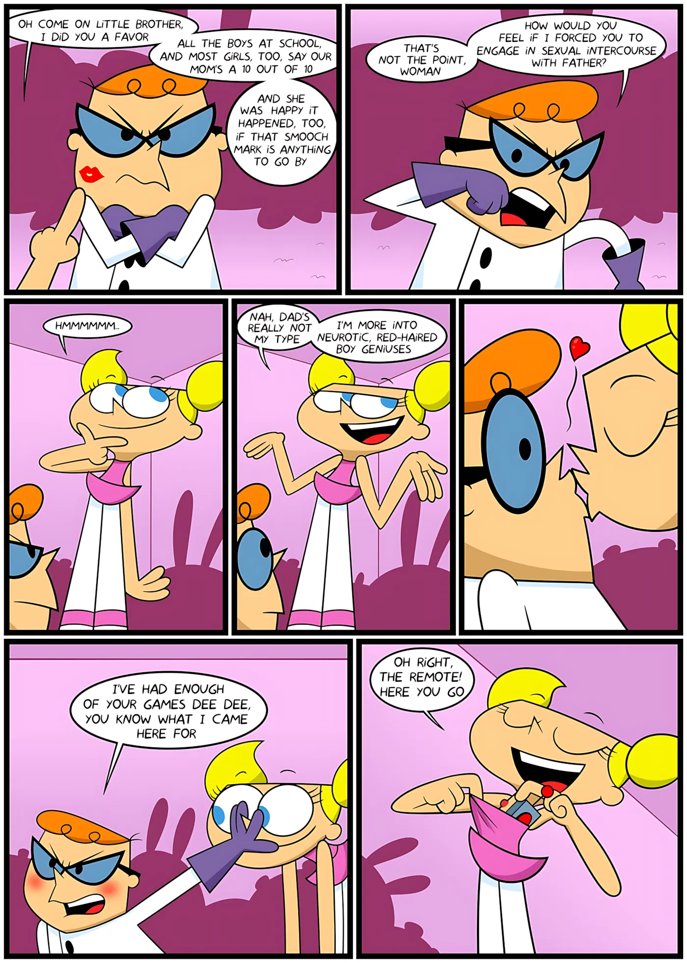 Dexter’s Dee Dee and Mom - 3. The Remote - Page 16
