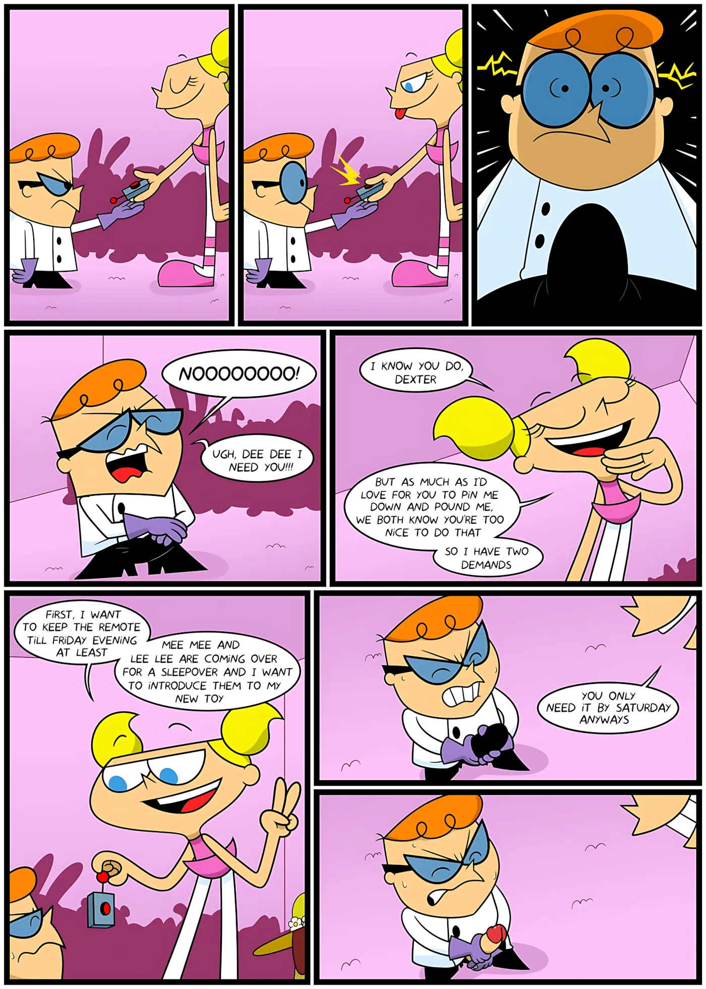 Dexter’s Dee Dee and Mom - 3. The Remote - Page 17