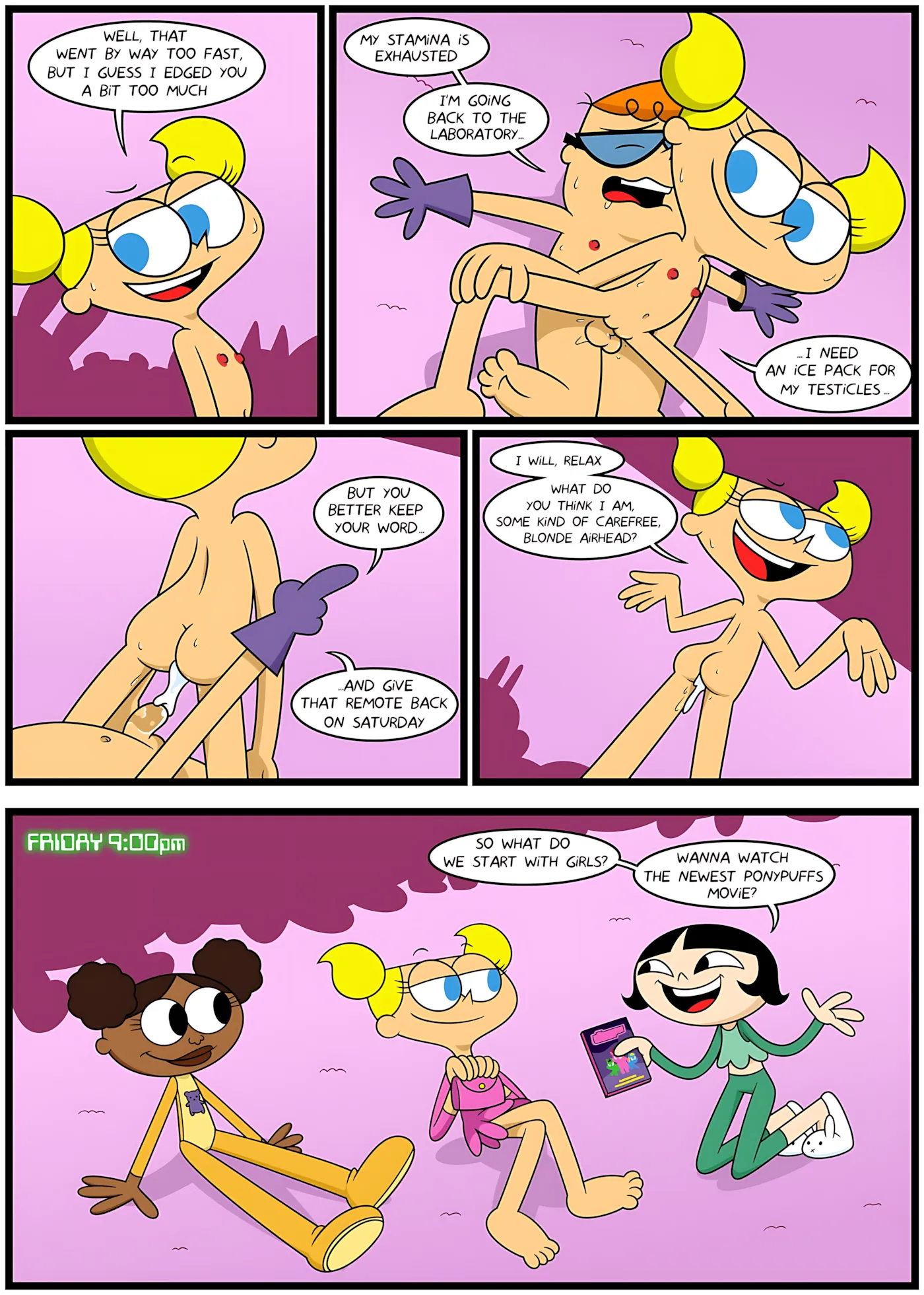 Dexter’s Dee Dee and Mom - 3. The Remote - Page 21