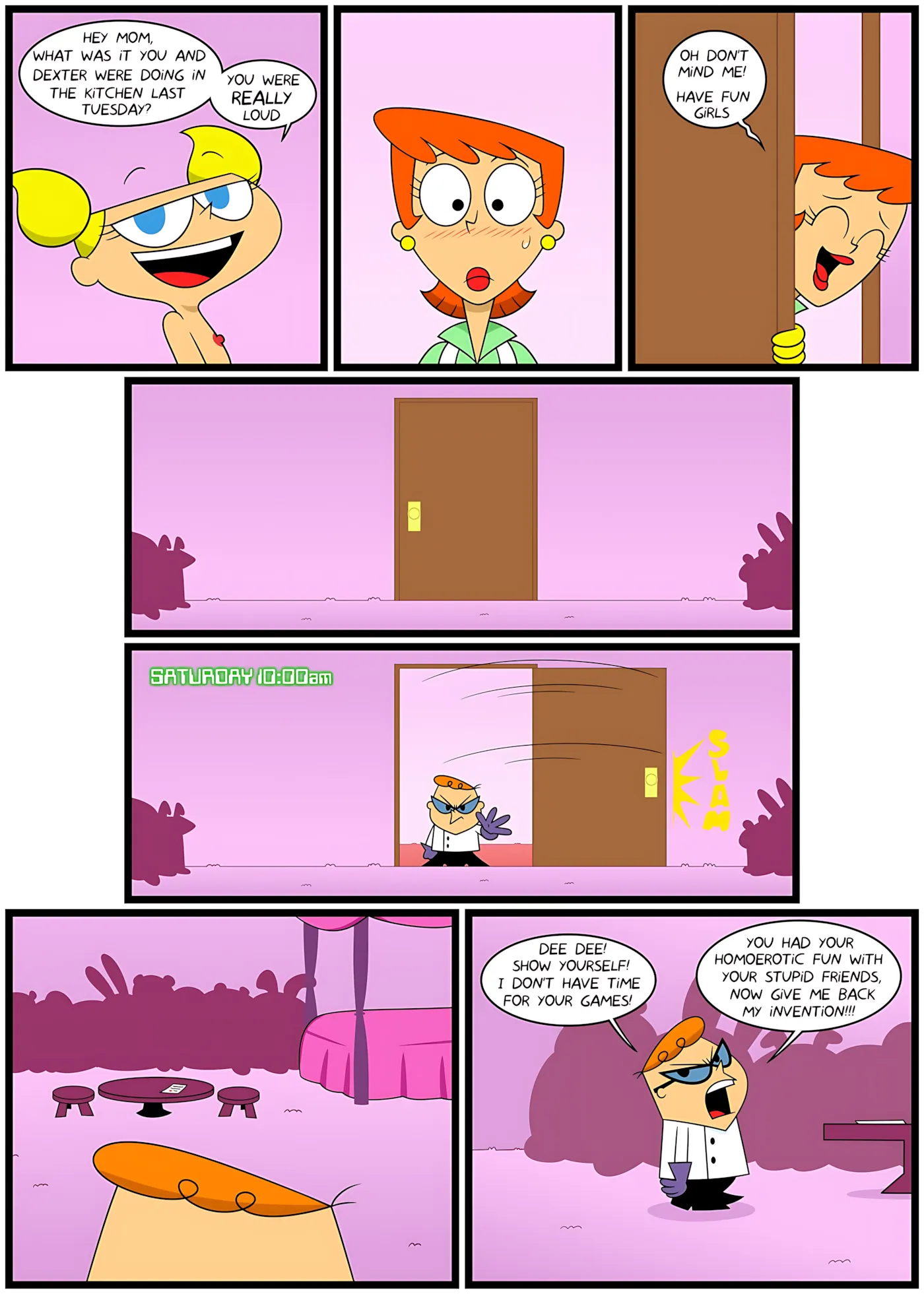 Dexter’s Dee Dee and Mom - 3. The Remote - Page 32