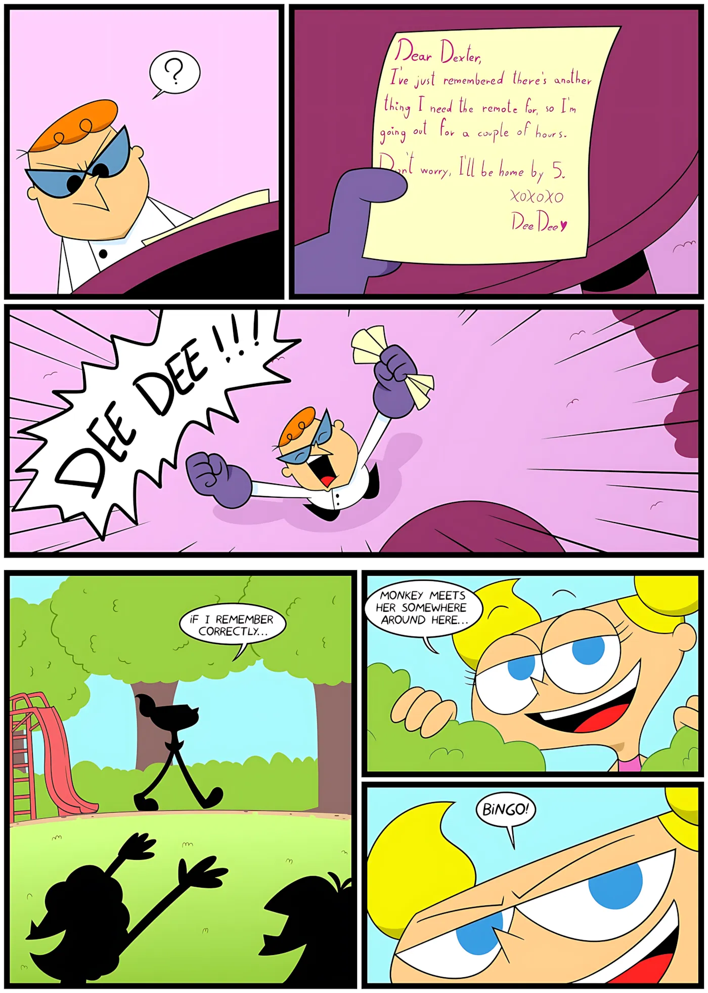 Dexter’s Dee Dee and Mom - 3. The Remote - Page 33