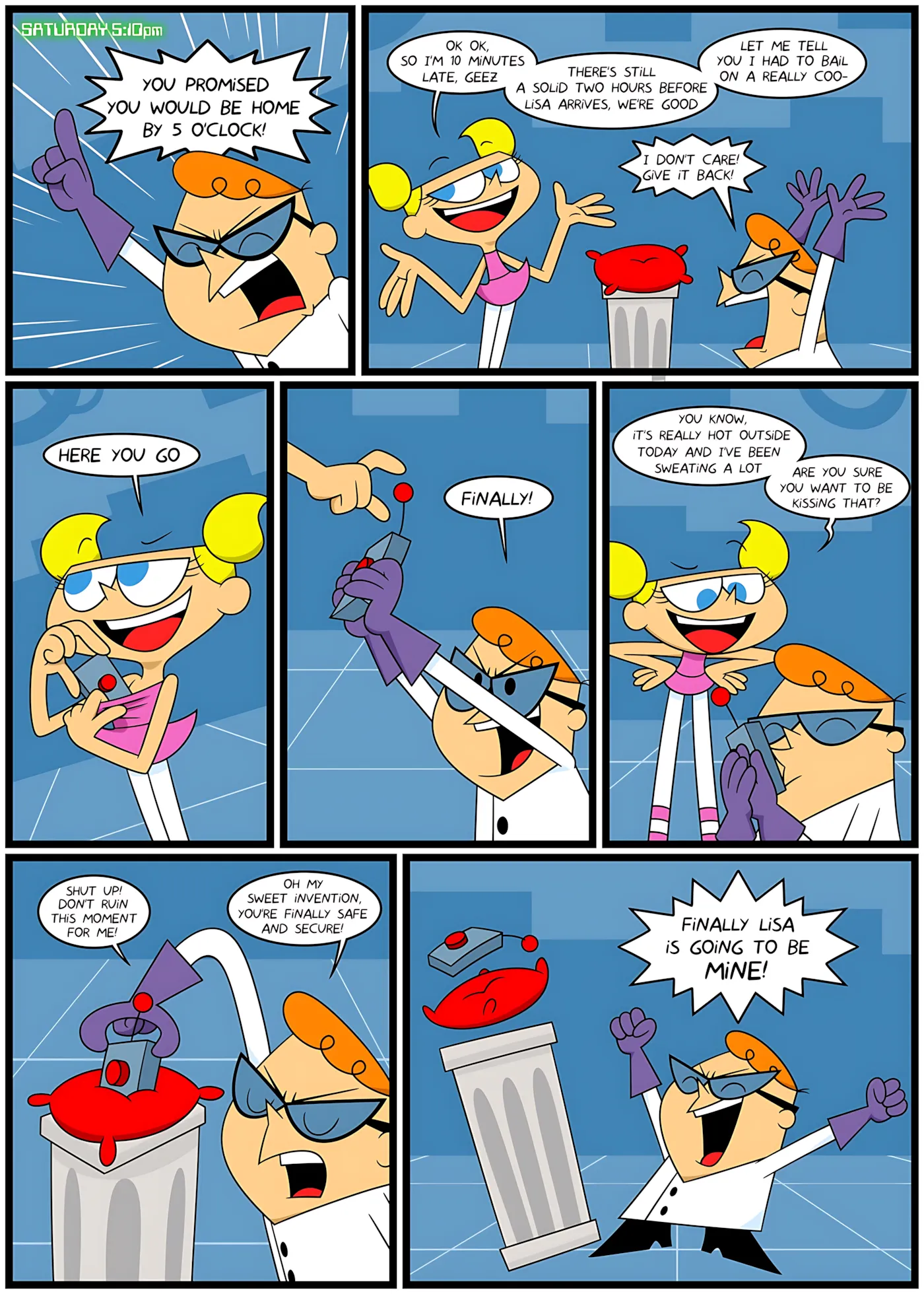Dexter’s Dee Dee and Mom - 3. The Remote - Page 39