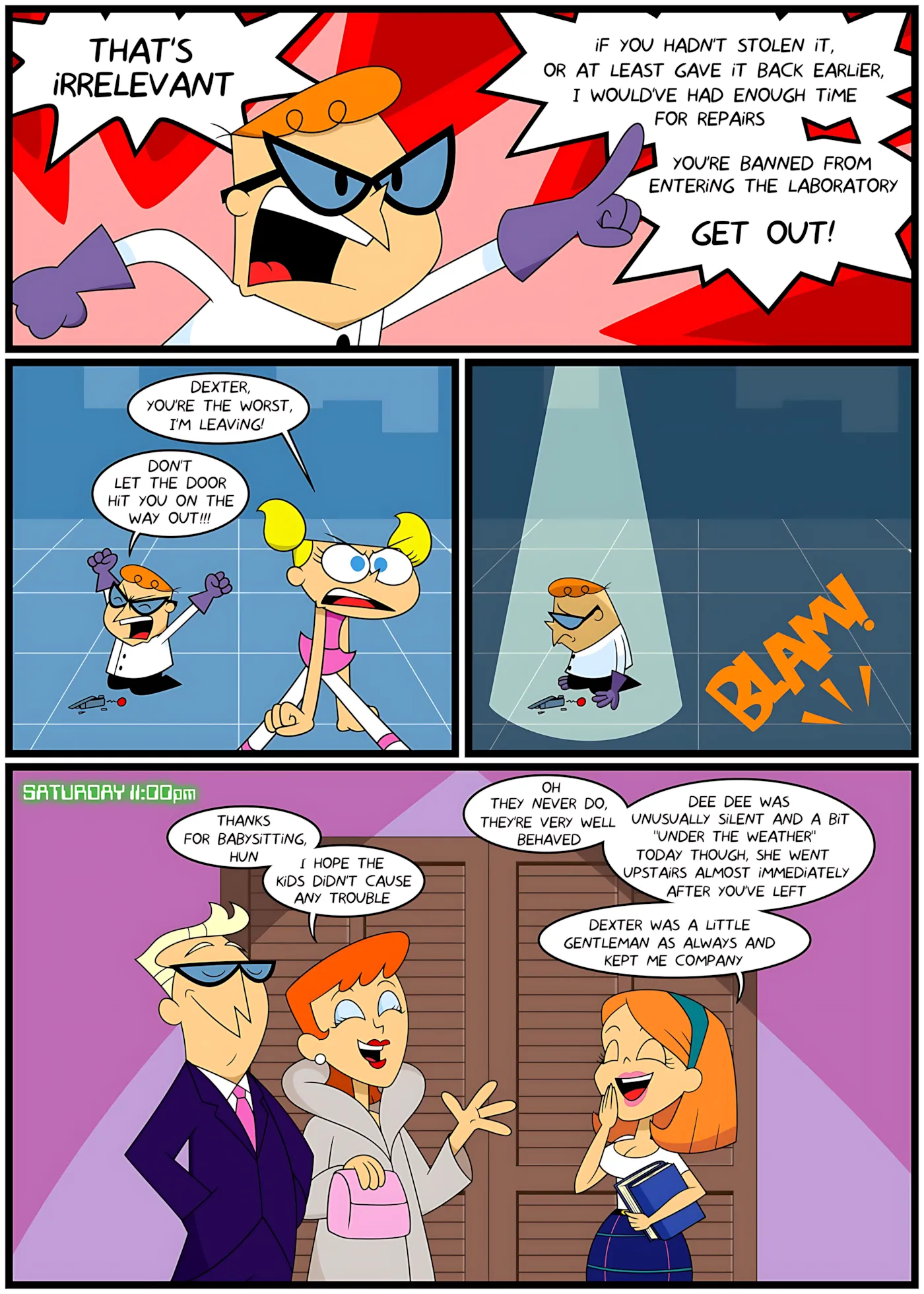 Dexter’s Dee Dee and Mom - 3. The Remote - Page 41