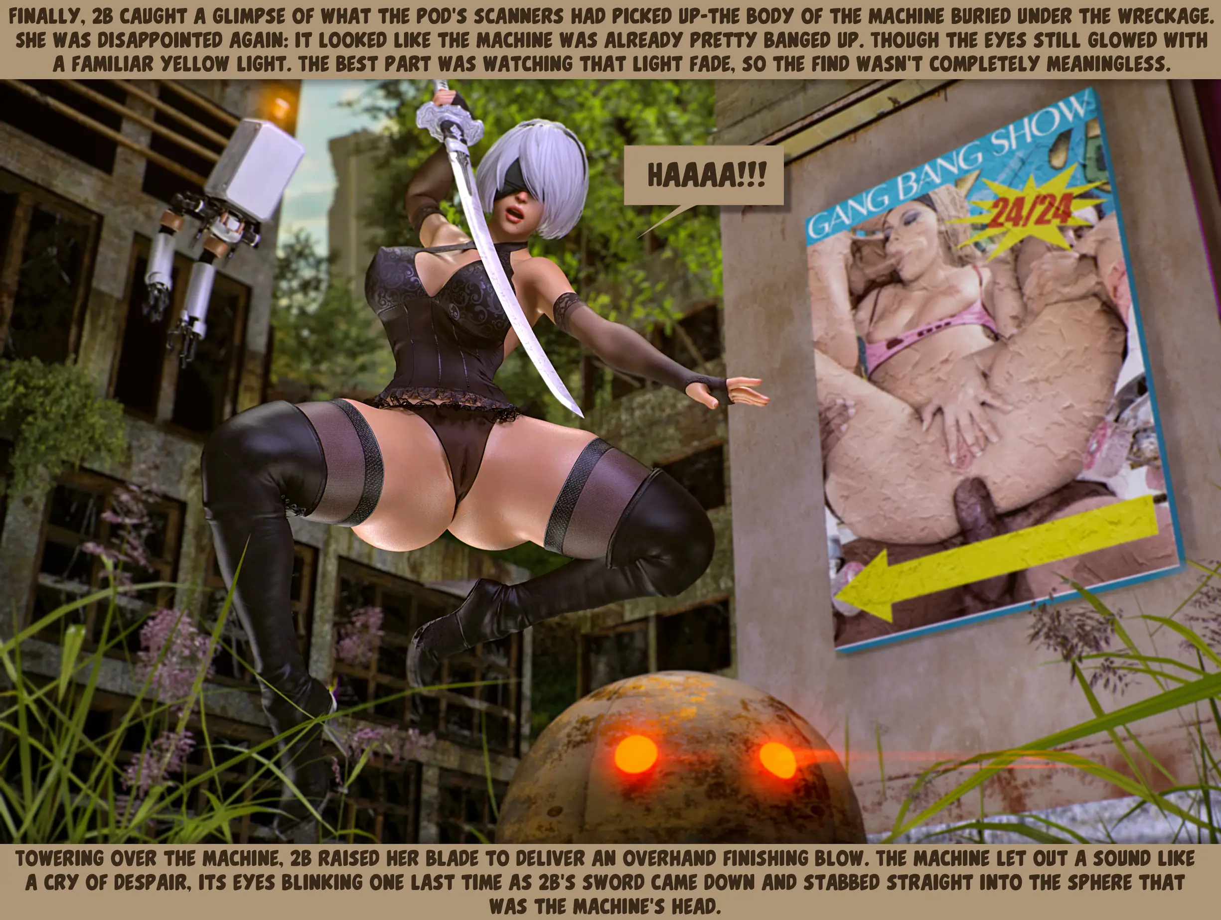 Yorha’s Secret Module [Nier Automata] - 1 . Yorha's Secret Module - Chapter 1 [Shockabuki] - Page 8
