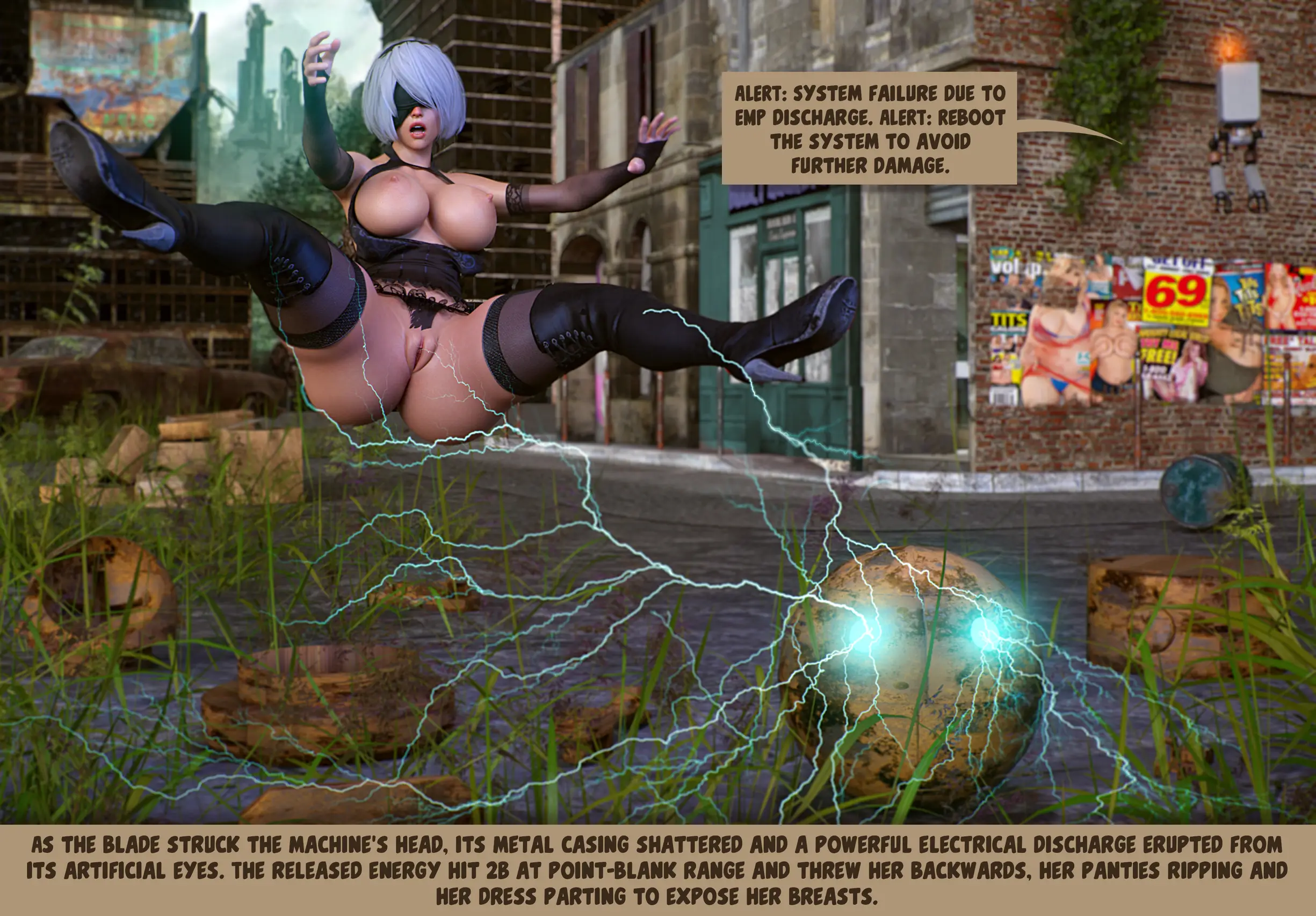 Yorha’s Secret Module [Nier Automata] - 1 . Yorha's Secret Module - Chapter 1 [Shockabuki] - Page 9